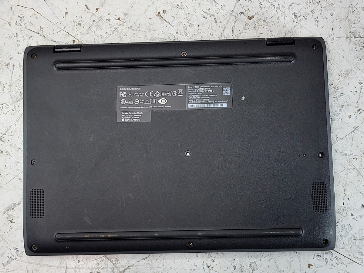 LENOVO 100e Chromebook 2nd gen MTK Laptop Intel Celeron N4020 4GB 32GB SEE NOTES
