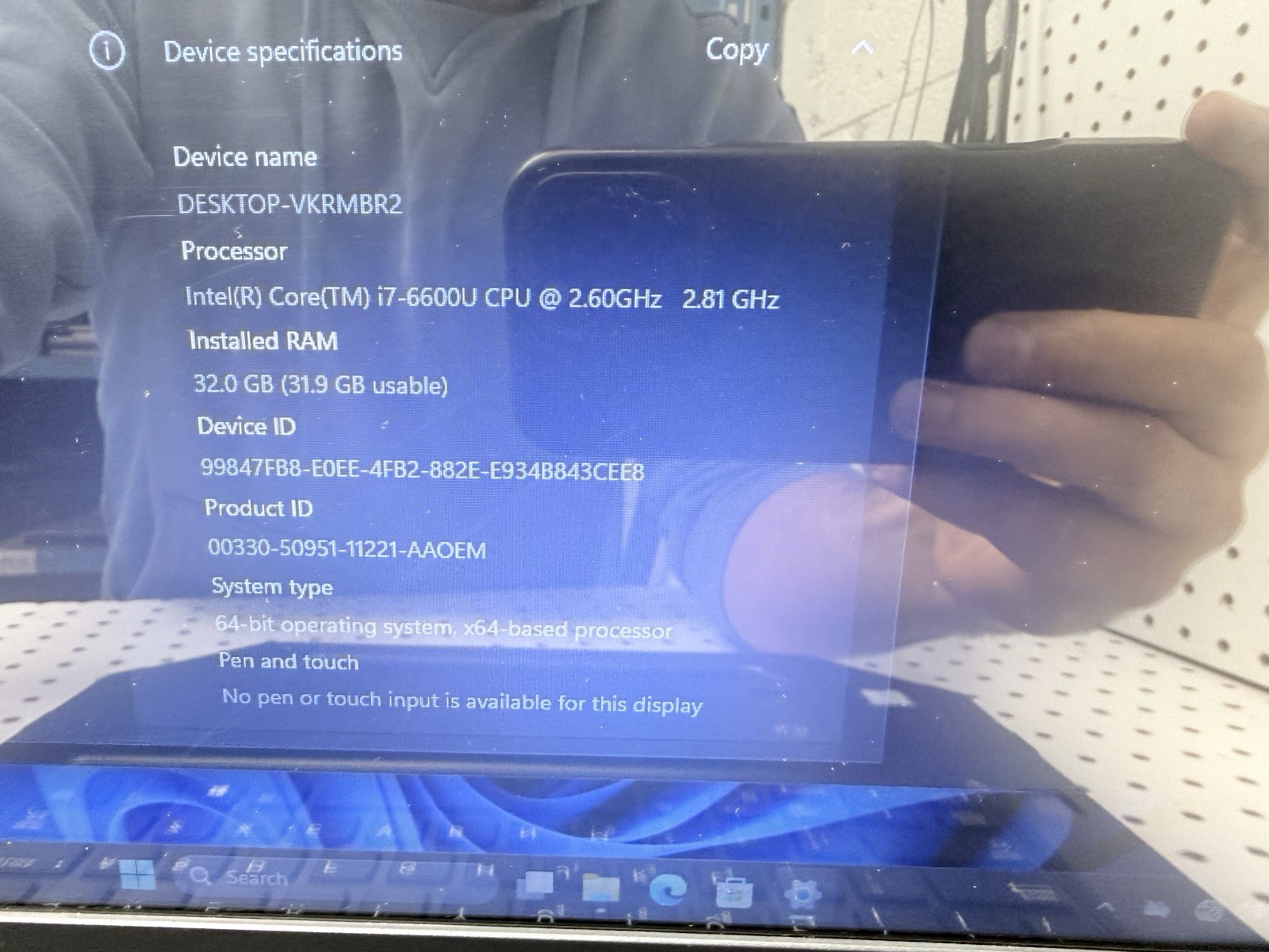 Dell Latitude 14 Rugged 5414 | I7-6th Gen | 32 GB RAM | 256 GB SSD | Wind 11 P