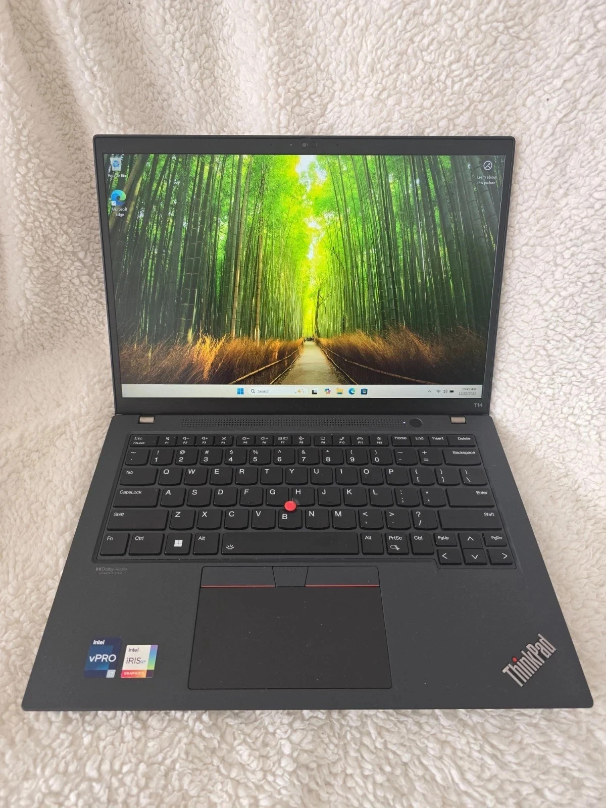 Lenovo ThinkPad T14s Gen 2 i5-1135G7 2.40GHz 16GB 512GB SSD Touchscreen 99%