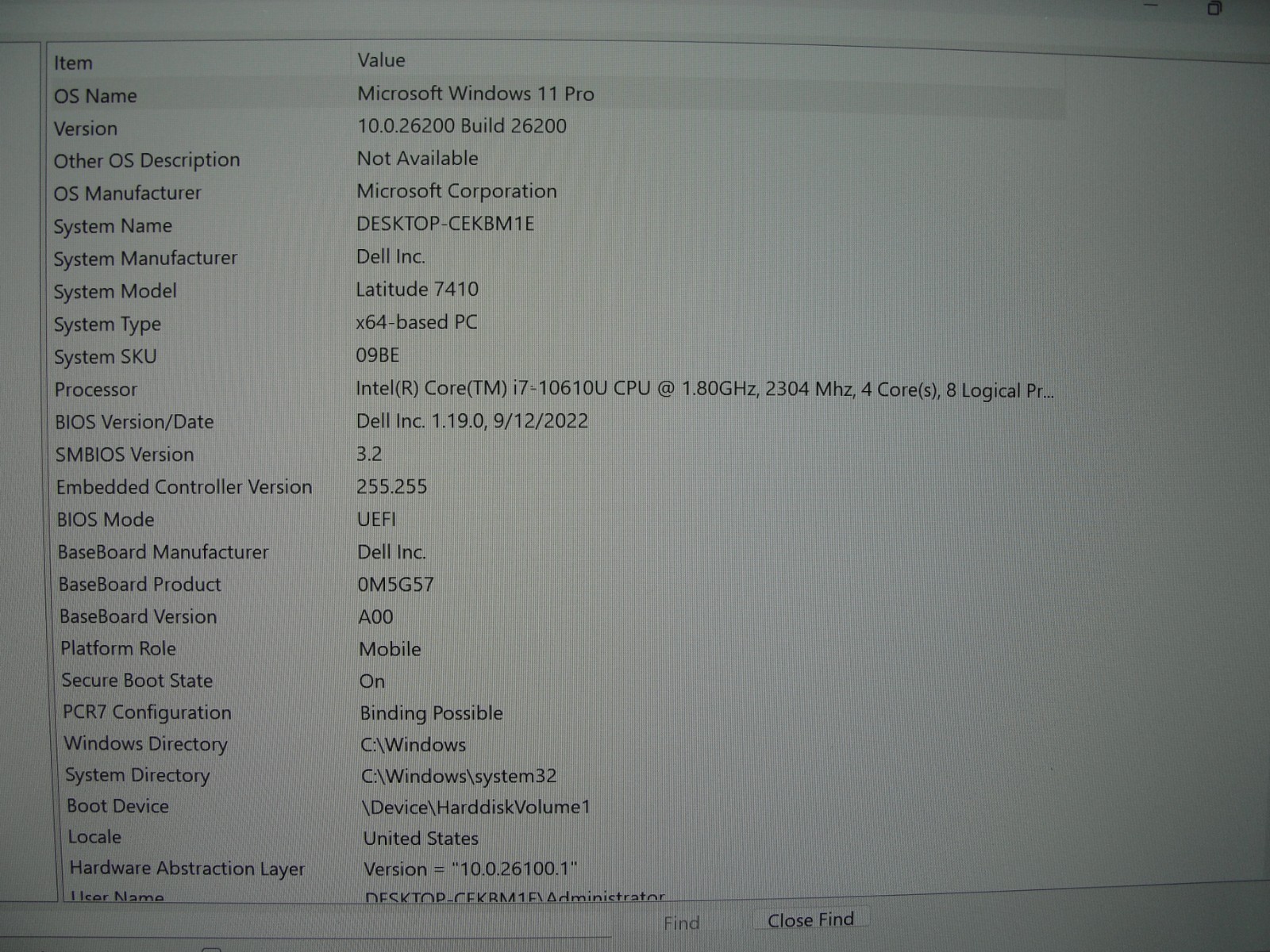 Dell Latitude 7410 14″ FHD Touch Intel i7-10610U 1.8GHz 16GB 512GB SSD W11Pro+PA