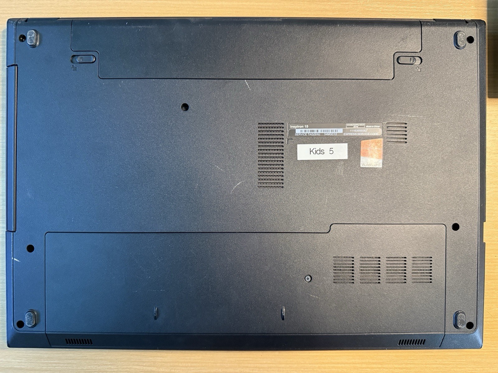 AS IS PARTS Lot of 5x Dell Inspiron 15 Laptops 3541 AMD A6 4GB