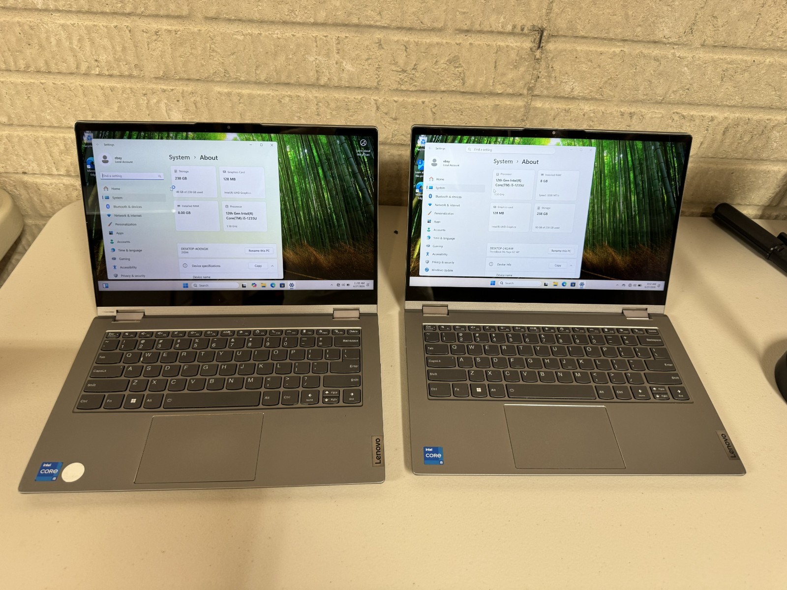 Lenovo Thinkbook 14s Yoga Intel i5-1235U 12th Gen Windows 11 Pro 240GB 8GBRAM