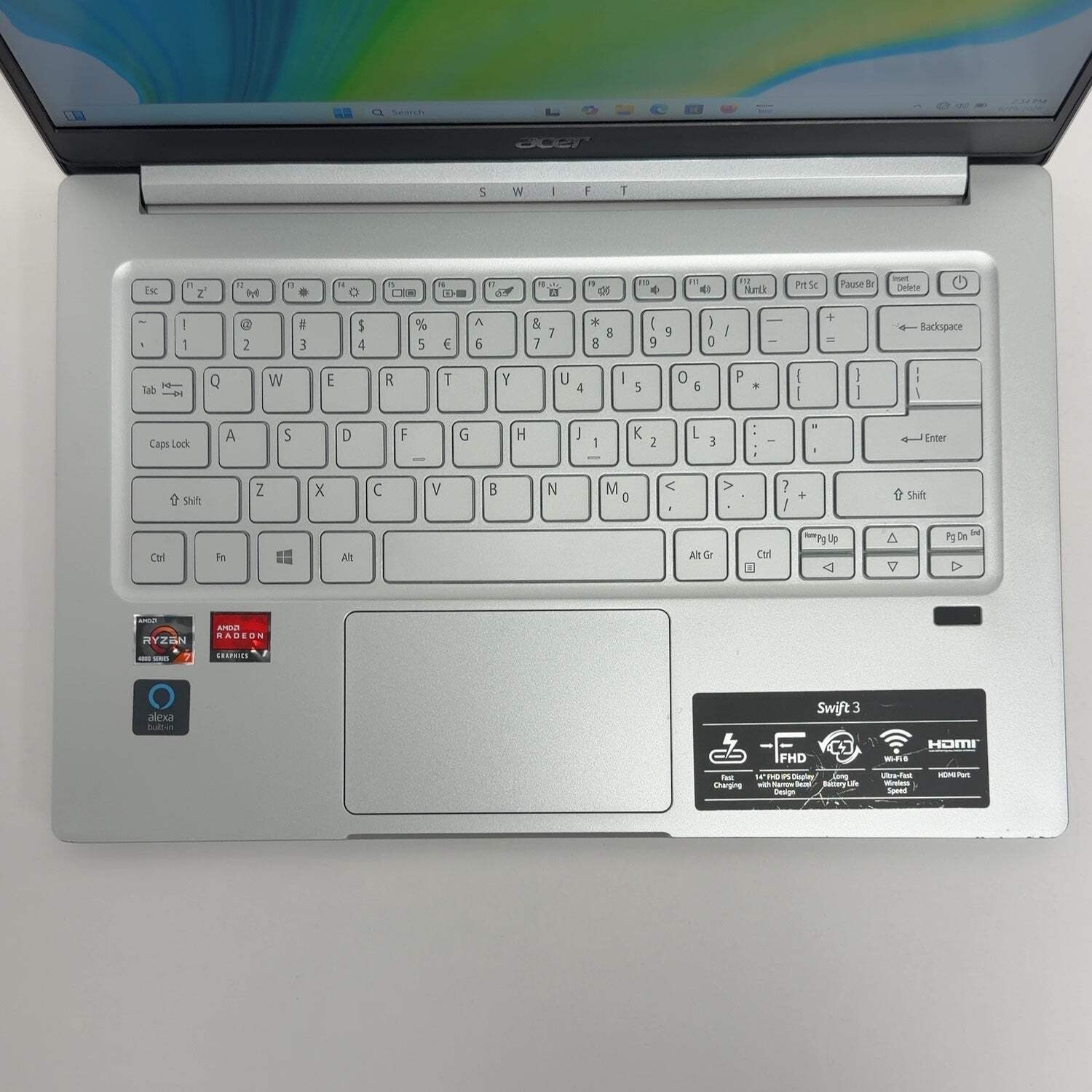 Acer Swift 3 SF314-42 14″ Ryzen 7 4700U 2.0GHz 8GB RAM 512GB SSD