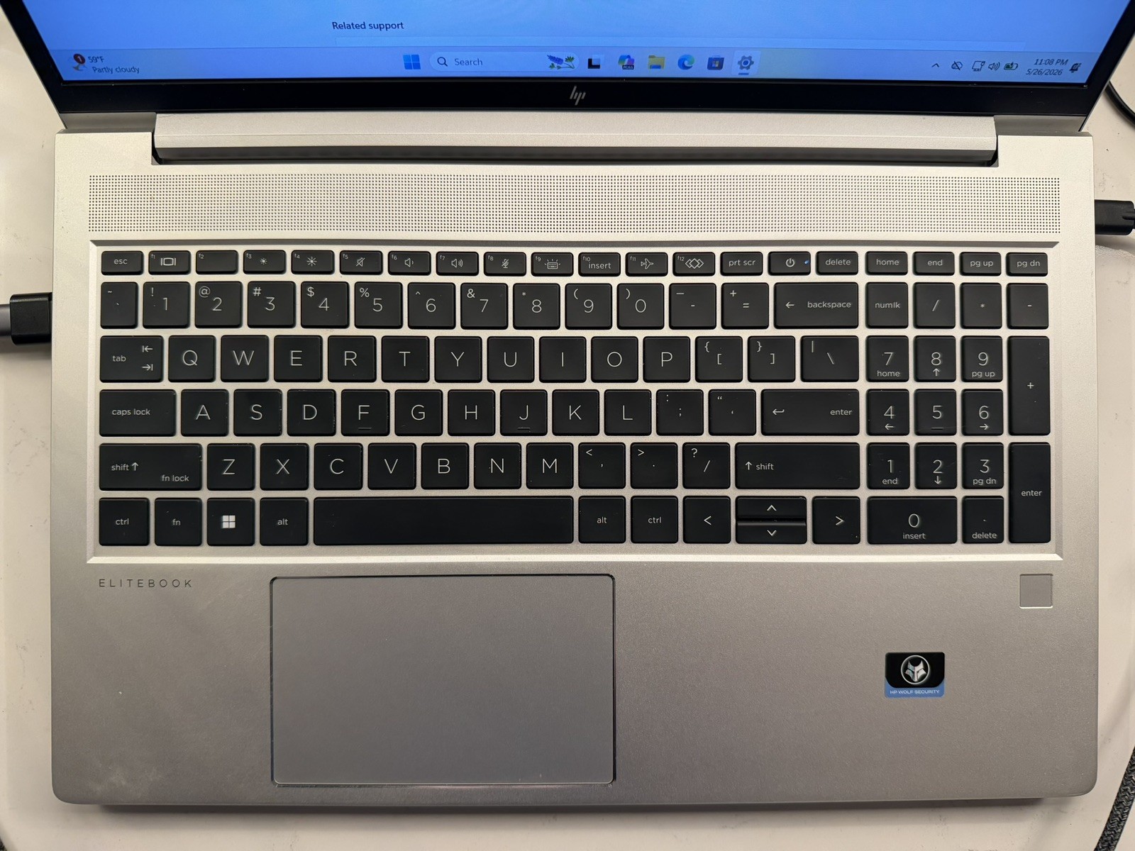 HP ELITEBOOK 655 (G9) 15.6″ HD AMD RYZEN 5 PRO 512GB SSD 16GB RAM WIN11 Pro