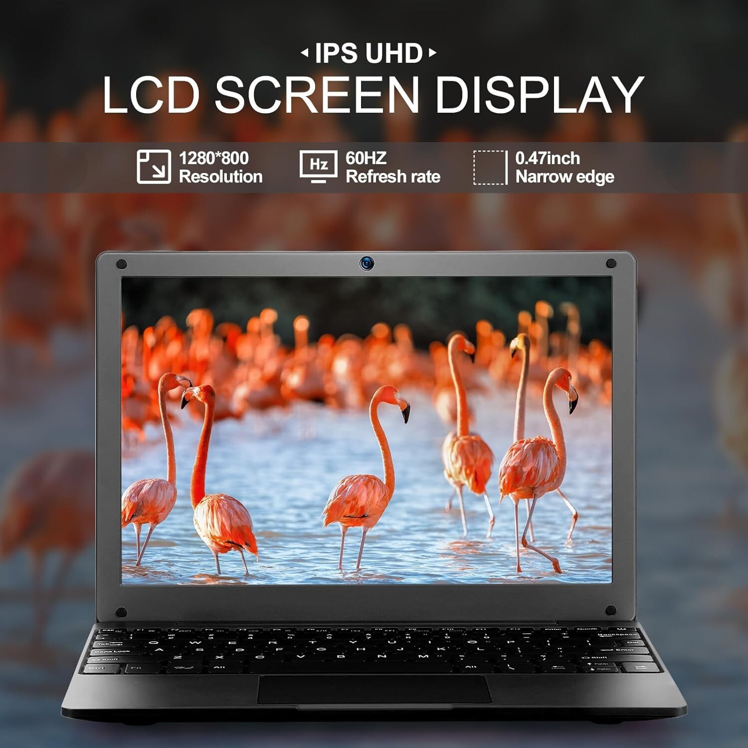10.1” Laptop Computer Quad Core Android 12.0 Mini Netbook Bag For Kid and Adult