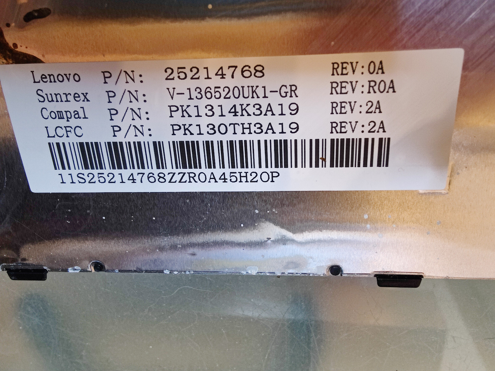 LENOVO 300-15ISK Z50 B50 G50 Z70 KEYBOARD PK1314K3A19 V-136520UK1-GR 25214768