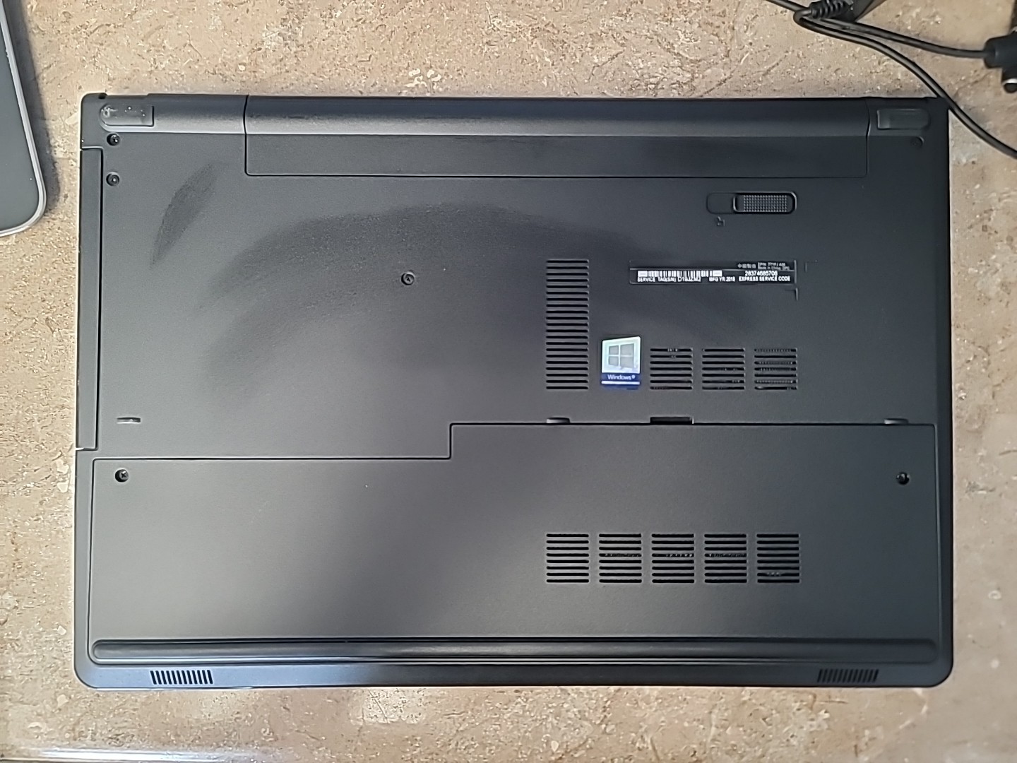Dell Inspiron 5566, I5-7200U, 8gb RAM, 256gb HDD, 15.6″, Working, As Is