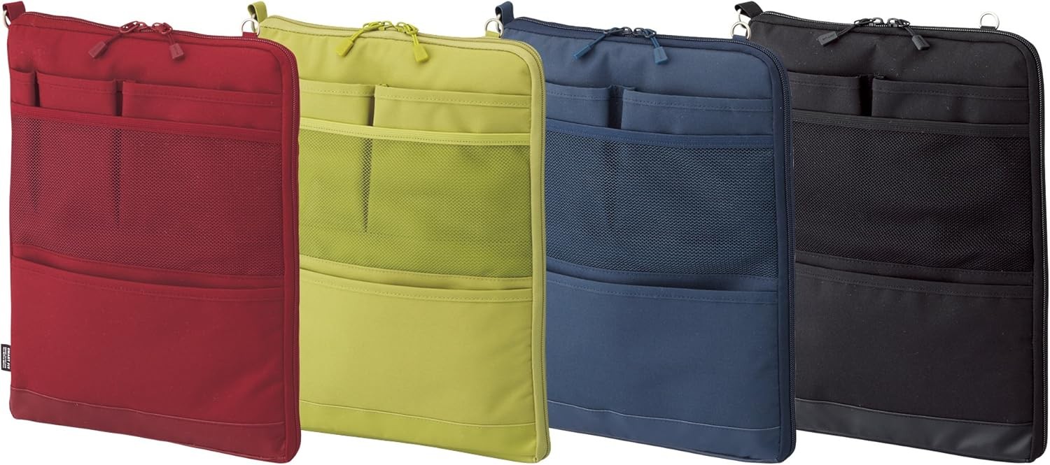 Laptop Sleeve, Water & Stain Repellent, Vertical for Backpack, 7.9″ x 10.2″, Nav