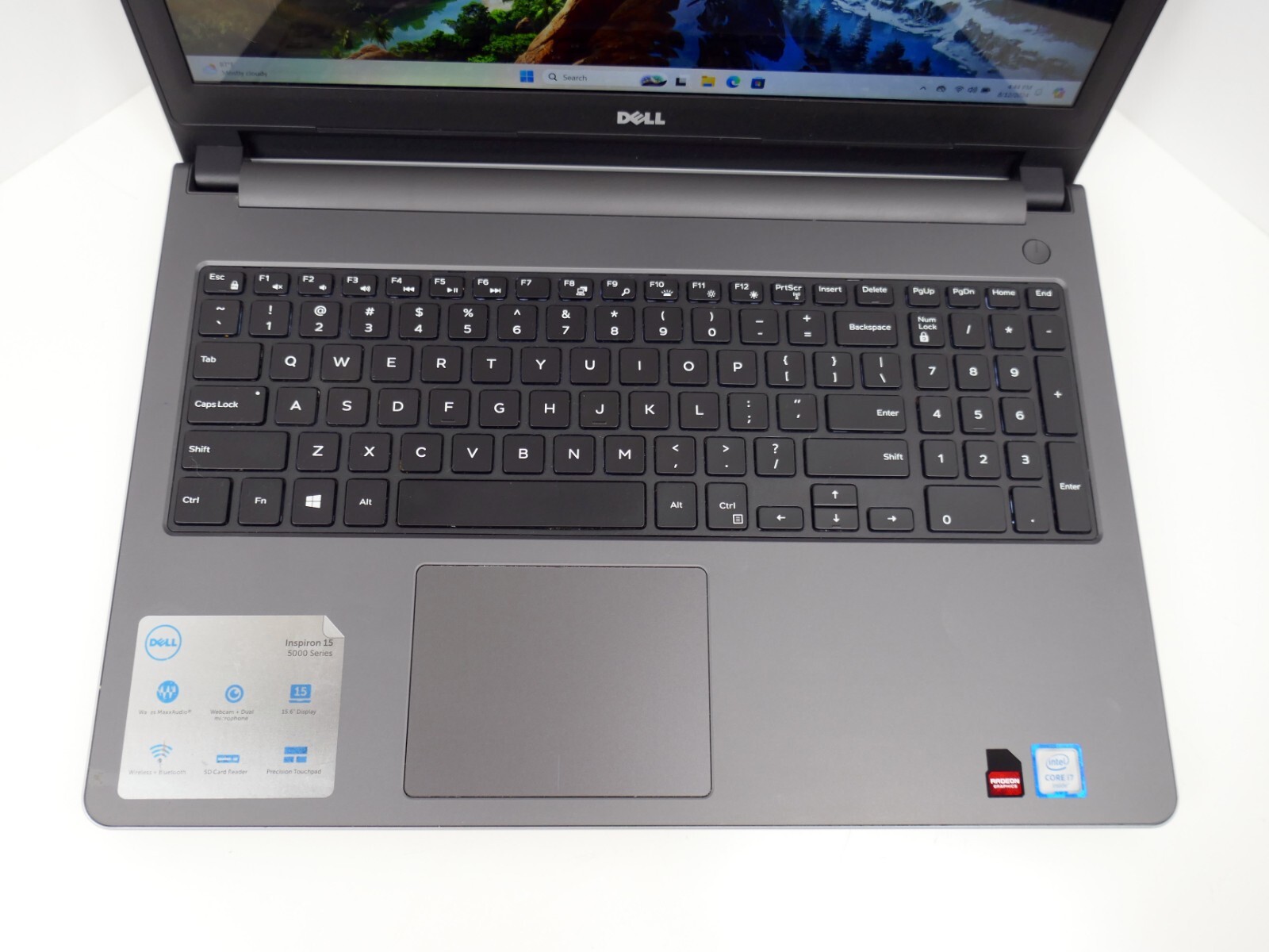 15.6” Dell Gaming Touch 5559 Intel Core i7-6500U, 16GB RAM, 512GB SSD R5 M335