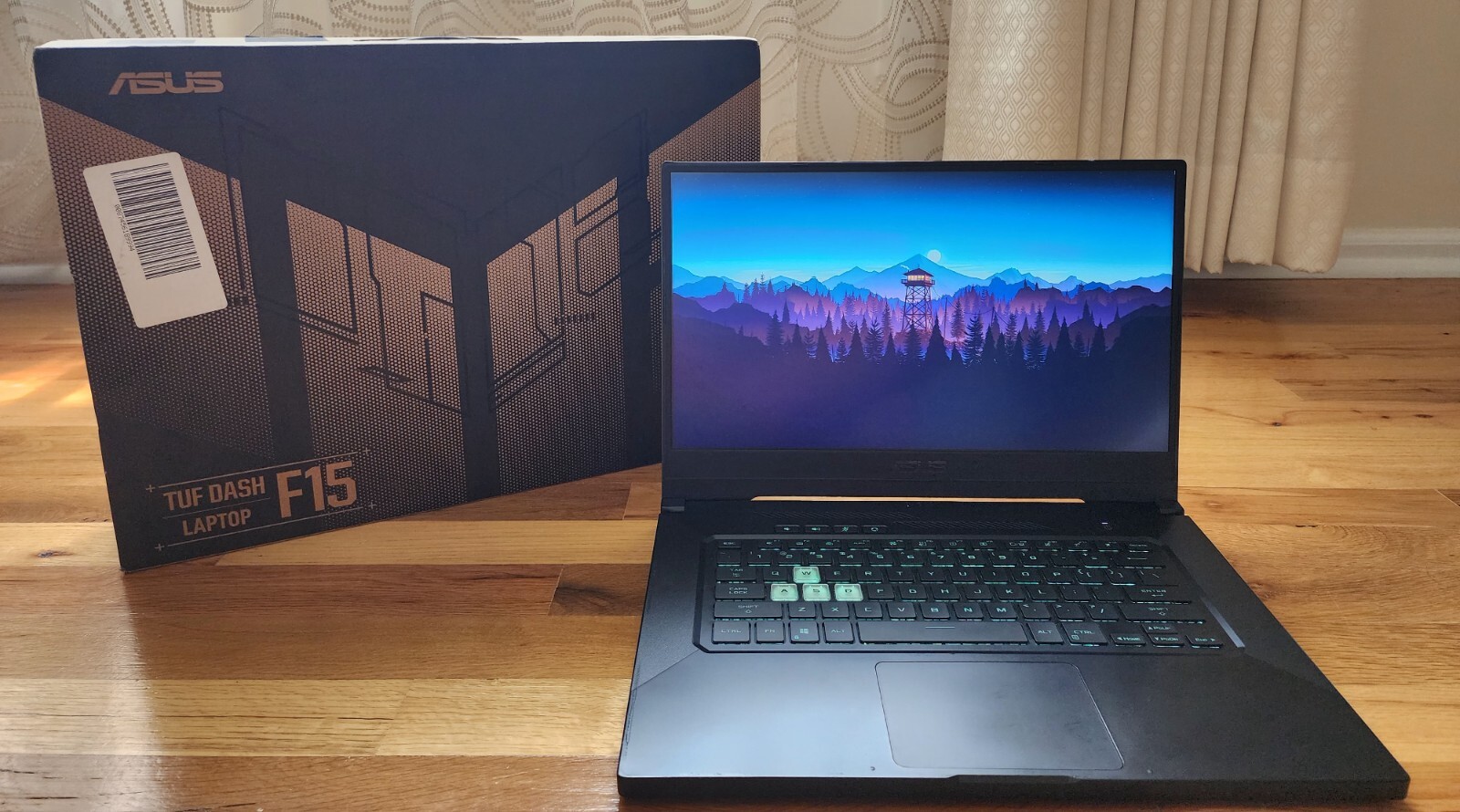 ASUS TUF Dash F15 CORE i7 16GB RAM NVIDIA RTX 3060 GPU – Excellent Gaming Laptop