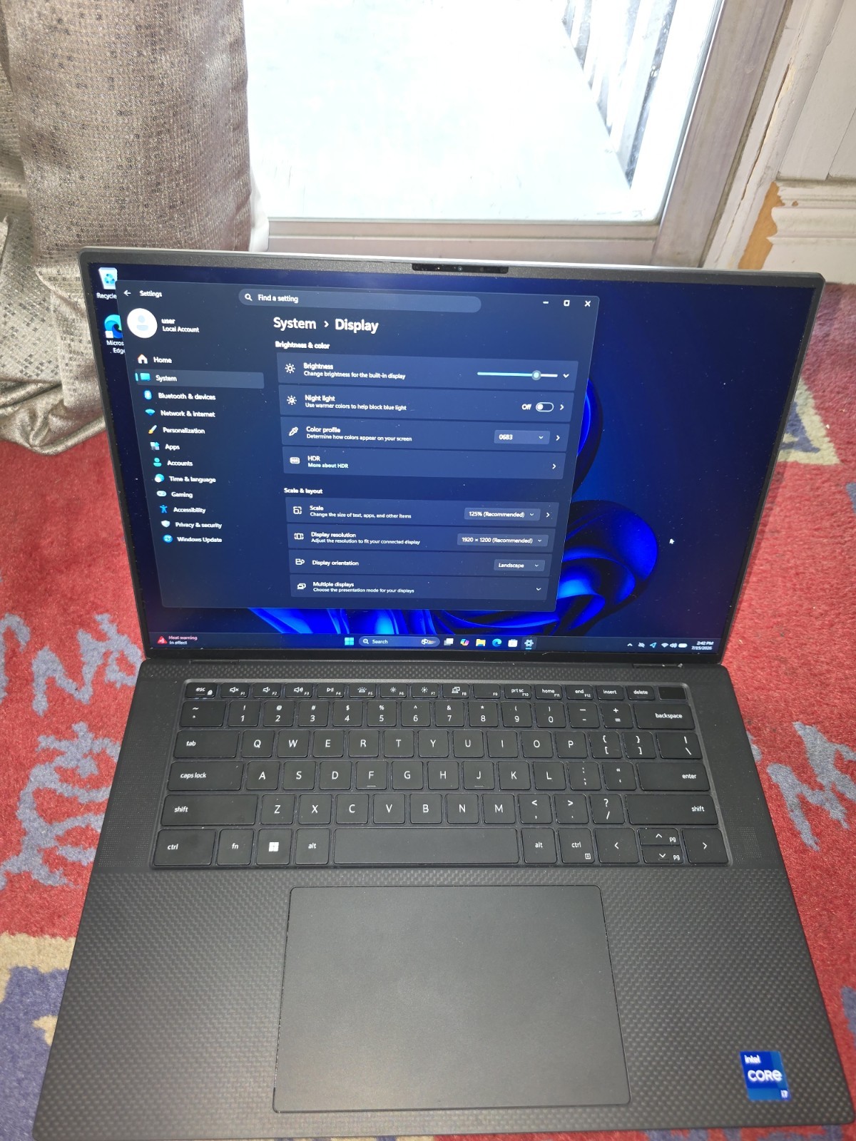 DELL XPS 15 9530 i7-13620H 16GB RAM 512GB SSD WIN11 HOME W/CHARGER DELL WARRANTY