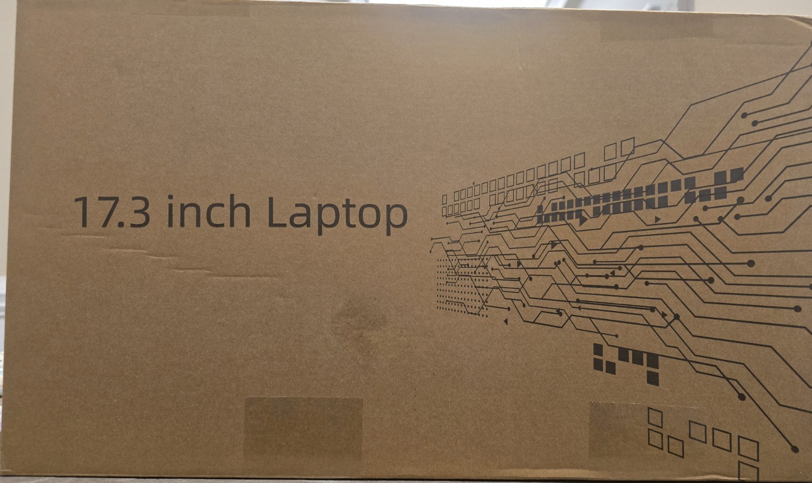 Laptop Computer 17.3 Inch Laptop 4GB DDR4 128GB SSD Webcam Up to 2.4GHz 8000 mAh