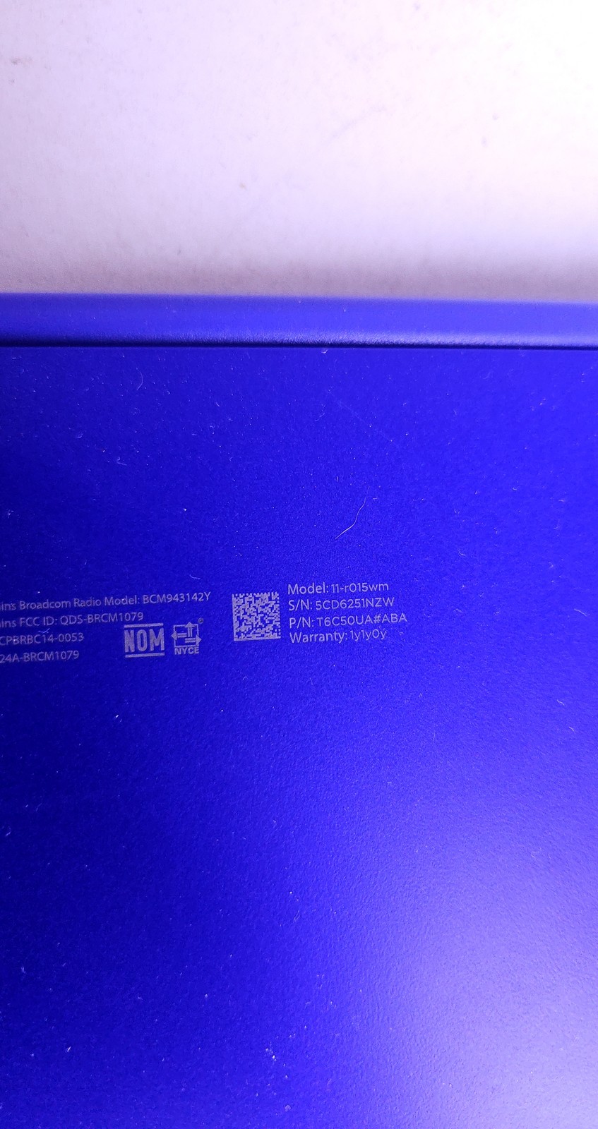 HP Stream 11-f015wm 11.6″ Laptop Celeron N3050 2GB RAM Windows 10 Blue w/