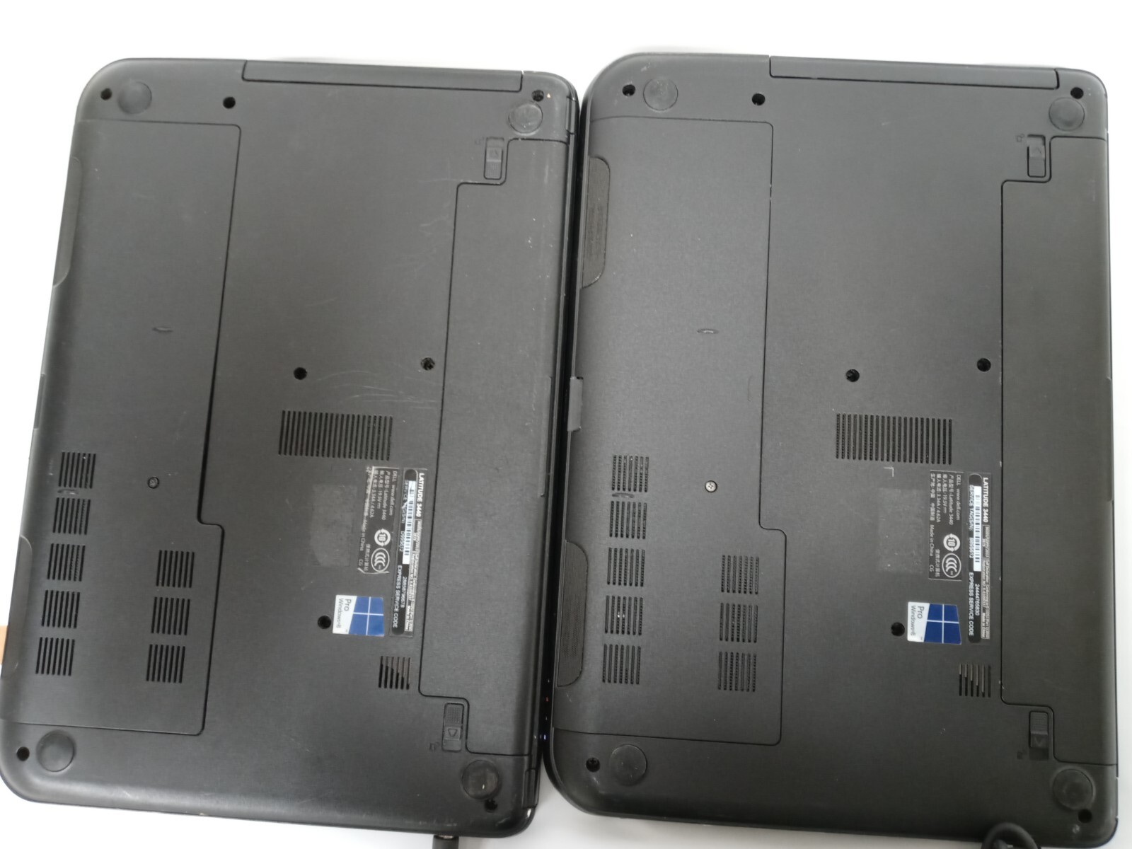 DELL LATITUDE 3440 CORE I5-4210U @ 1.70GHz 4GB RAM NO HDD/OS LOT OF 2