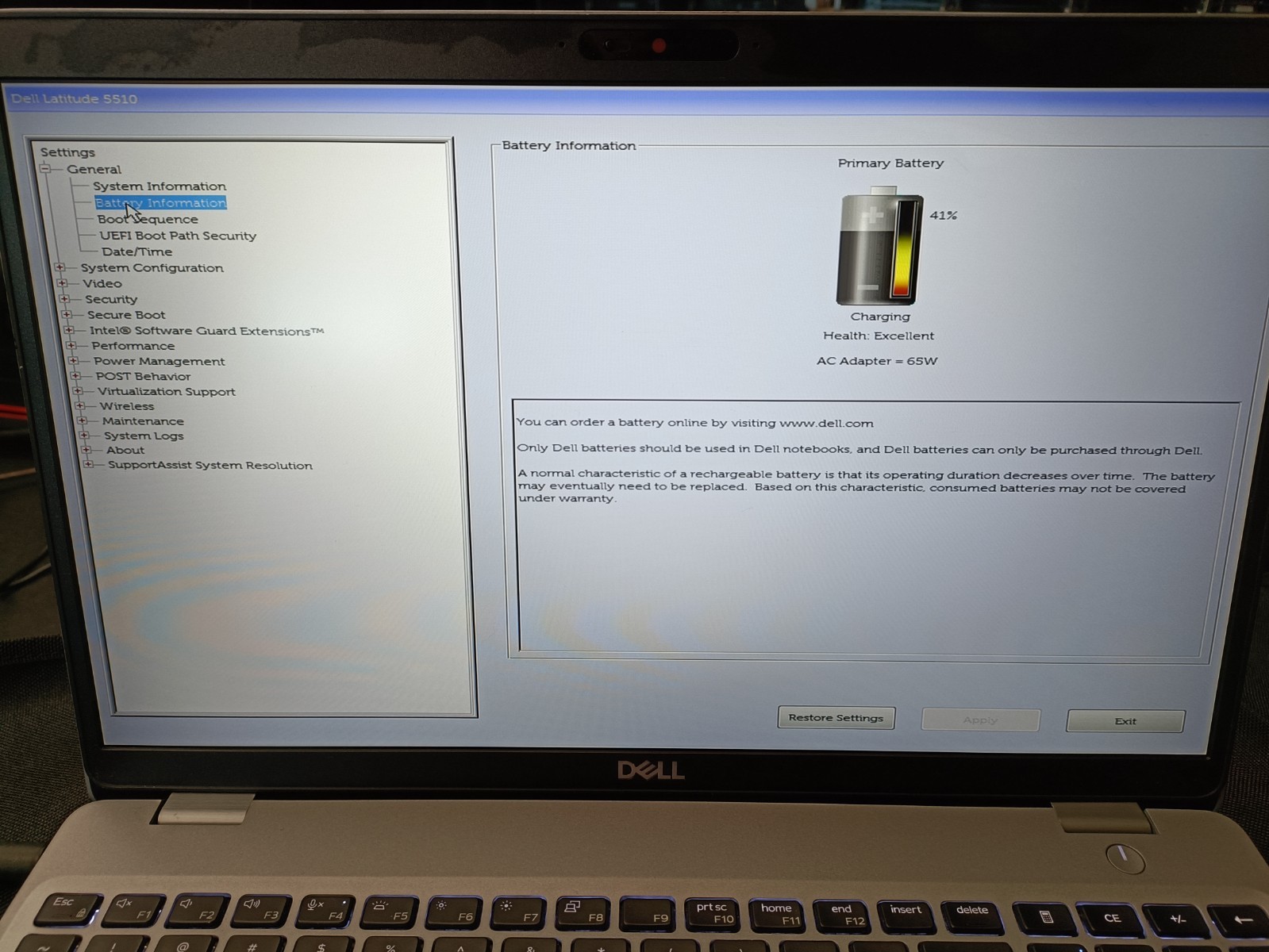 Dell Latitude 5510 sku 6695 15.6″ i5-10210U 8GB RAM Win11 NO SSD or A/C Tested!