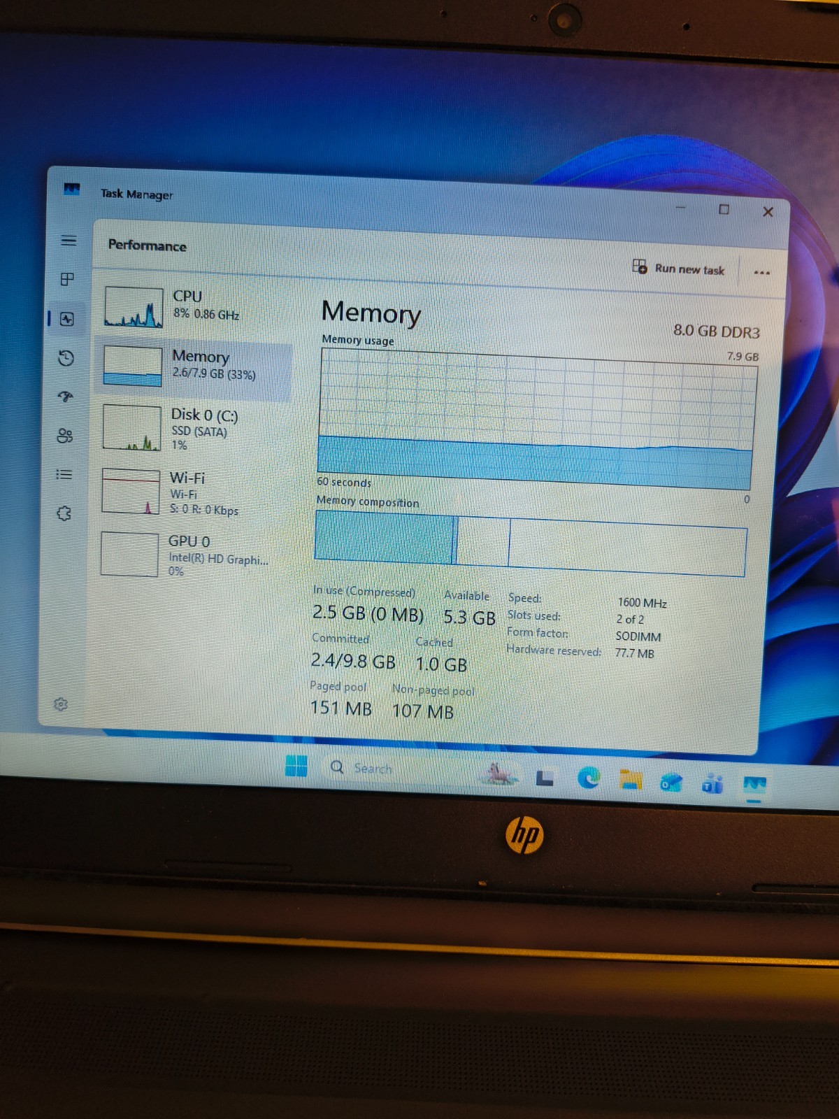 HP Pavilion 15-ab223cl touch/bklt KB Core i5-5200U@2.2GHz 12GB 192GB SSD Wn11Hm