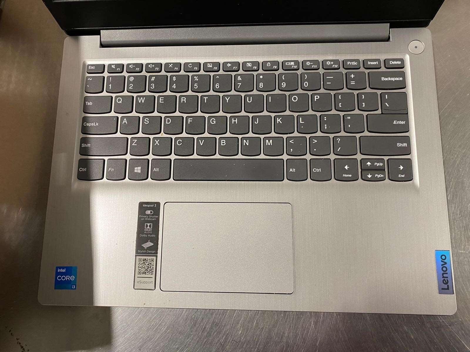 Lenovo IdeaPad 3i, 14 Inch Core i3-1115G4, 4GB-128GB SSD Win11 – Parts/Repair