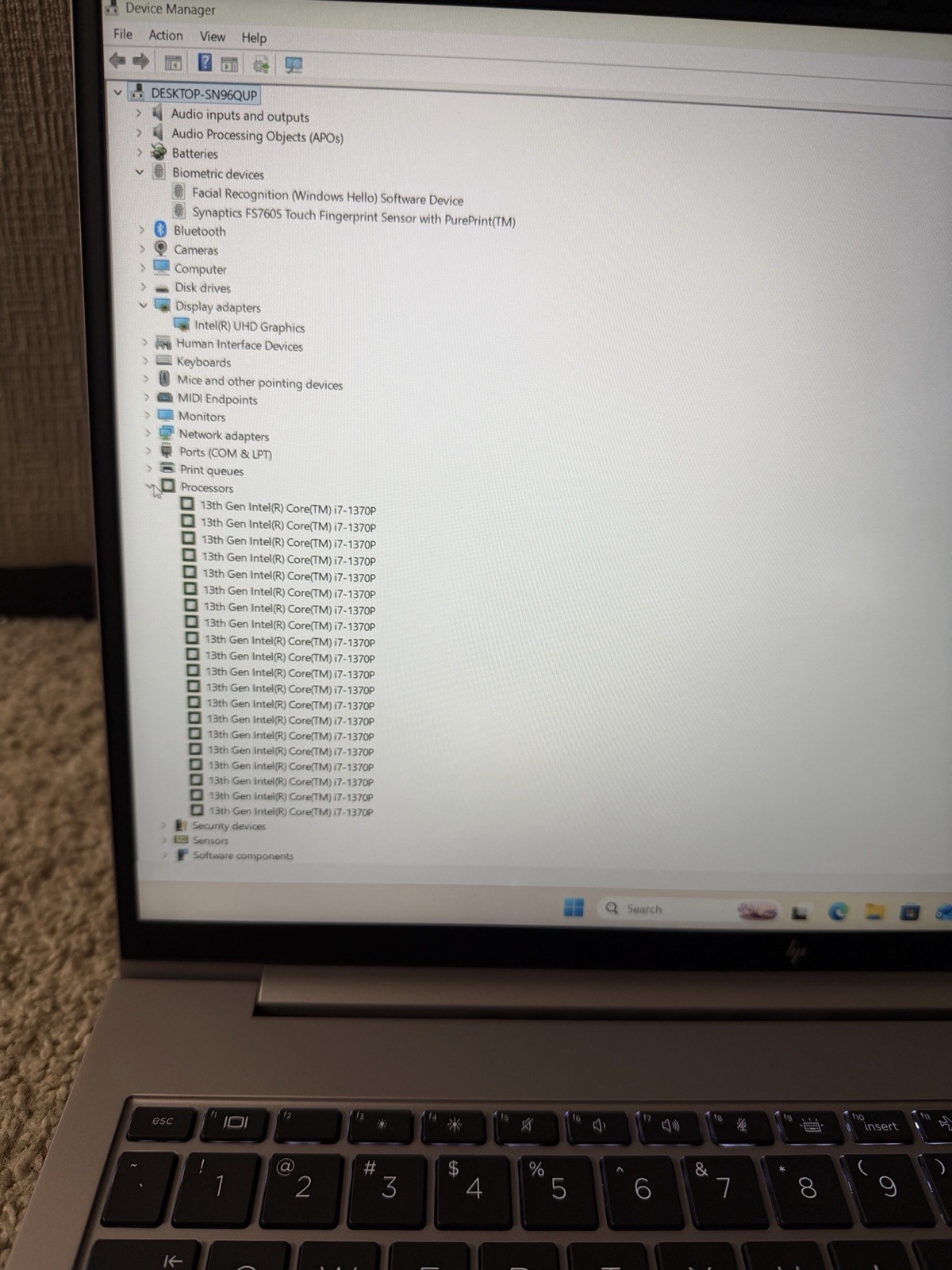 HP ZBOOK FIREFLY 16 G10 CORE i7 13TH GEN 32GB RAM 512GB SSD TOUCHSCREEN