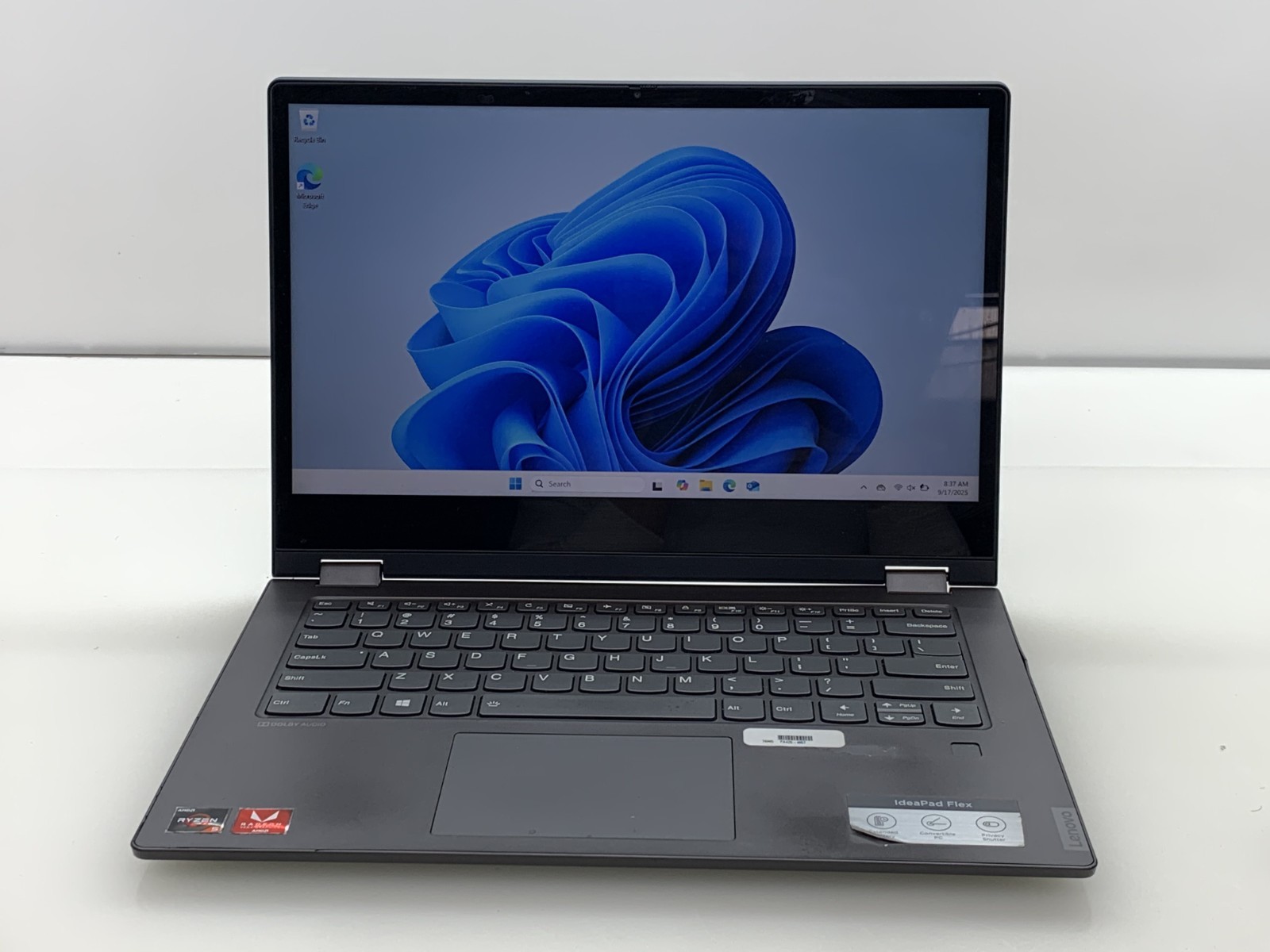 LENOVO IDEAPAD FLEX RYZEN 3500U RADEON 2.10GHz 12GB RAM 512GB SSD W11H TOUCH AC