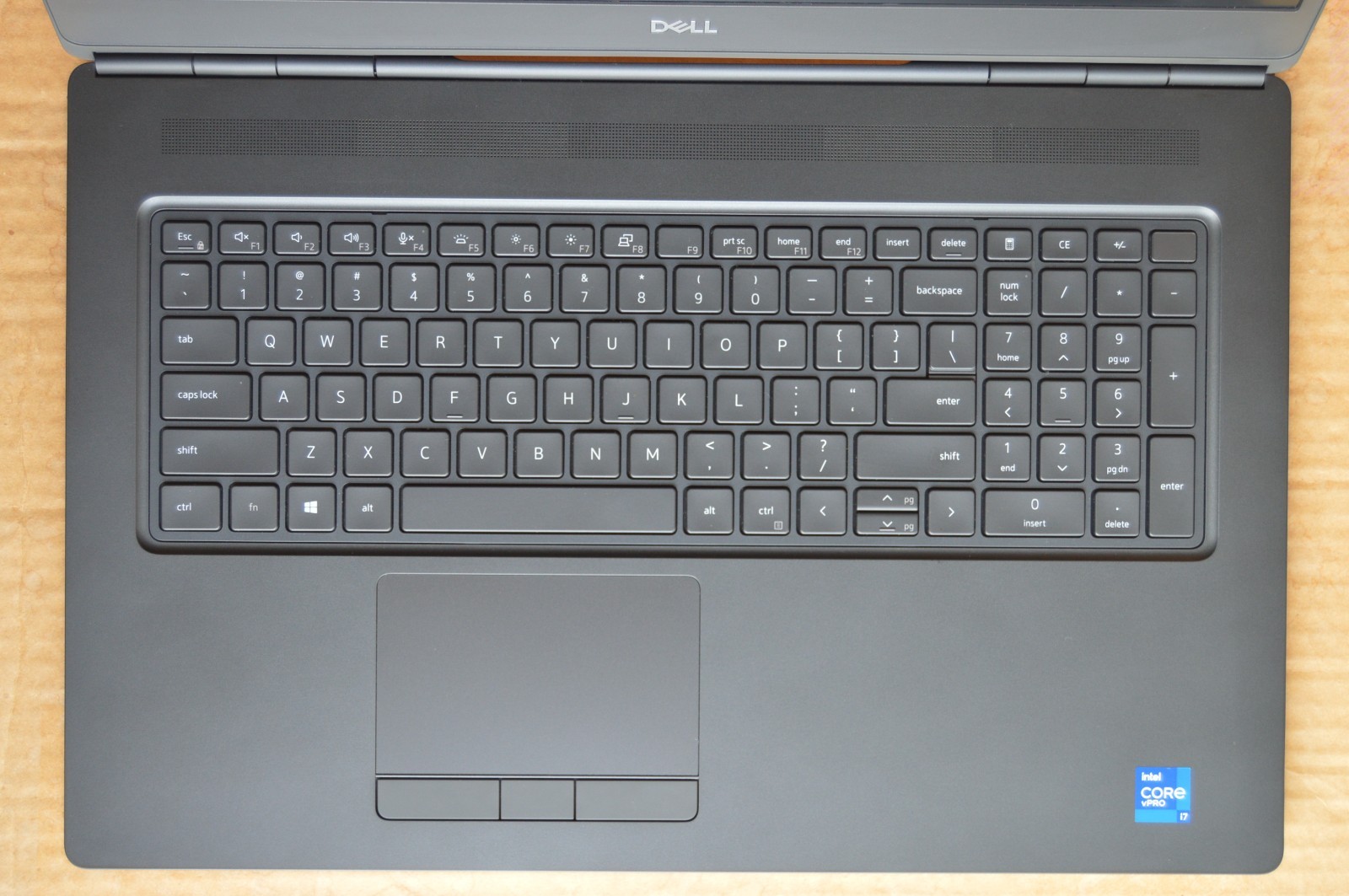 DELL PRECISION 7760 FHD I7-11850H 64GB 1TB RTX A4000 Backlit KB #7