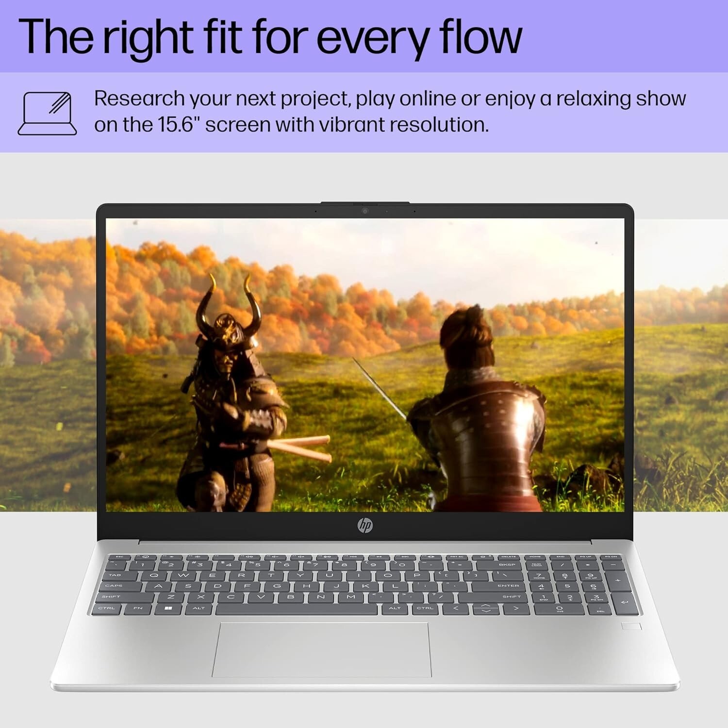 New HP 15-fc0010nr 15.6” FHD Laptop AMD Ryzen 3 7320U 8GB 256GB SSD W11S