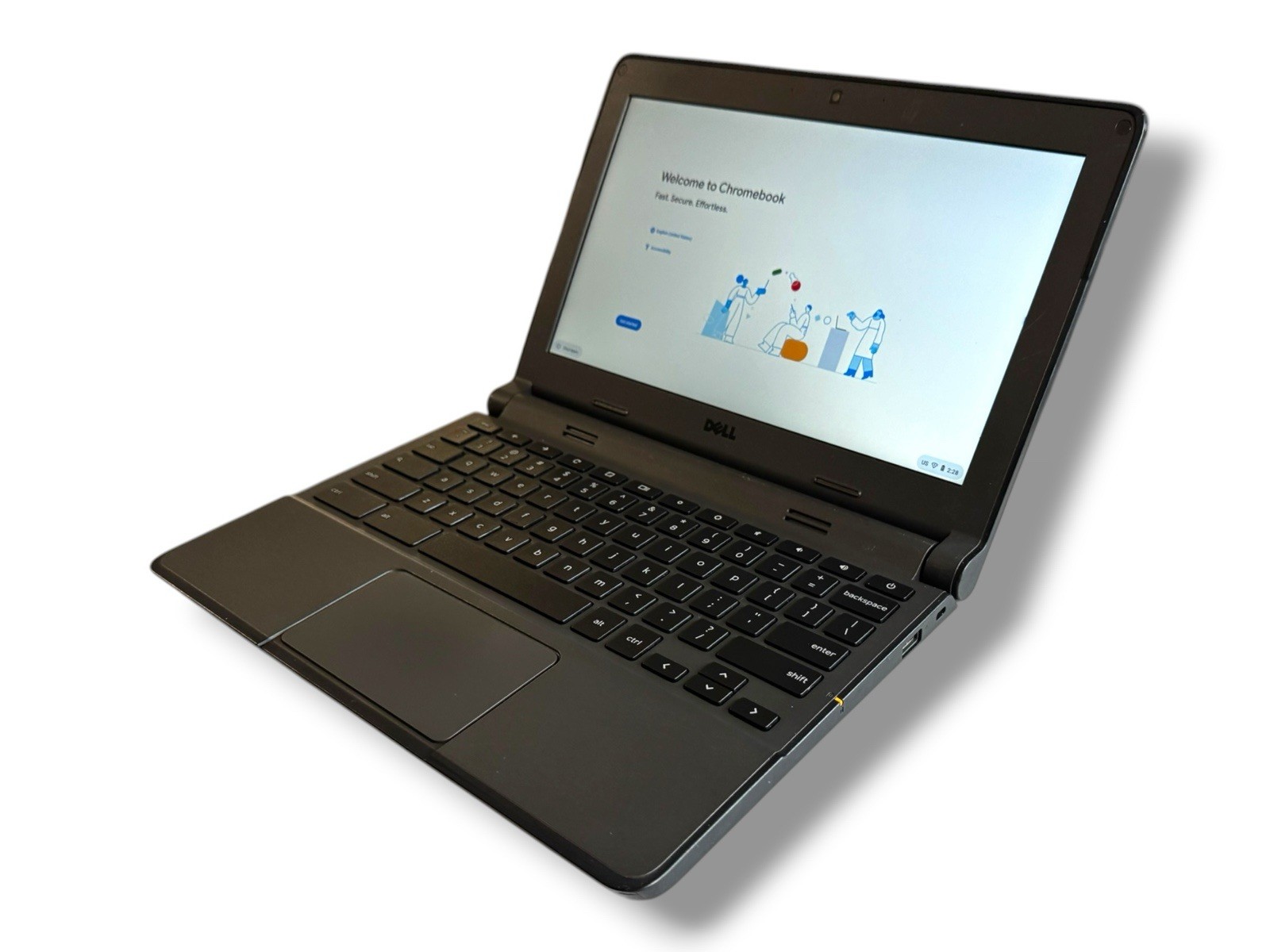 Dell Chromebook 11 P22T 11.6” N2840 4GB 16GB SSD Chrome OS No Charger