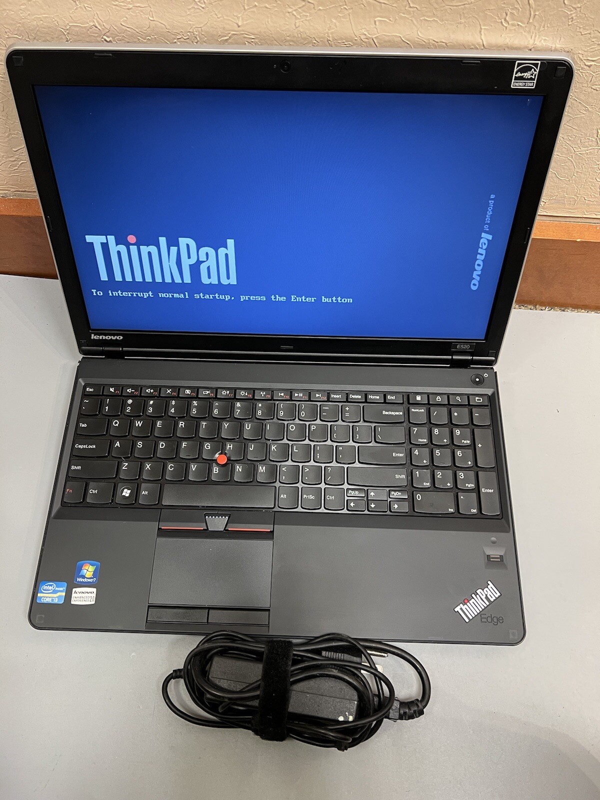 LENOVO THINKPAD EDGE E520 15.6″ Core i3-2350M 4GB RAM 500GB WEBCAM BLUETOOTH