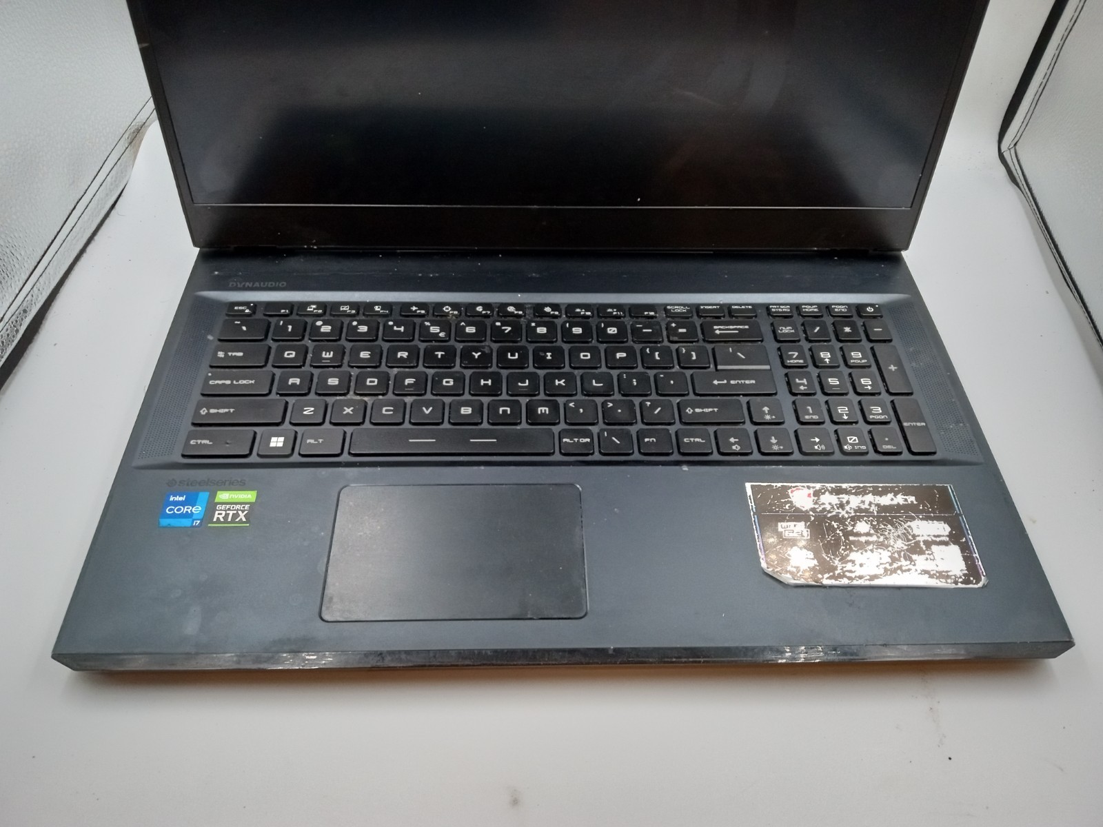 MSI GE76 Raider 11UE-1056US Intel i7-11800H Nvidia RTX 3060 – FOR PARTS – READ!