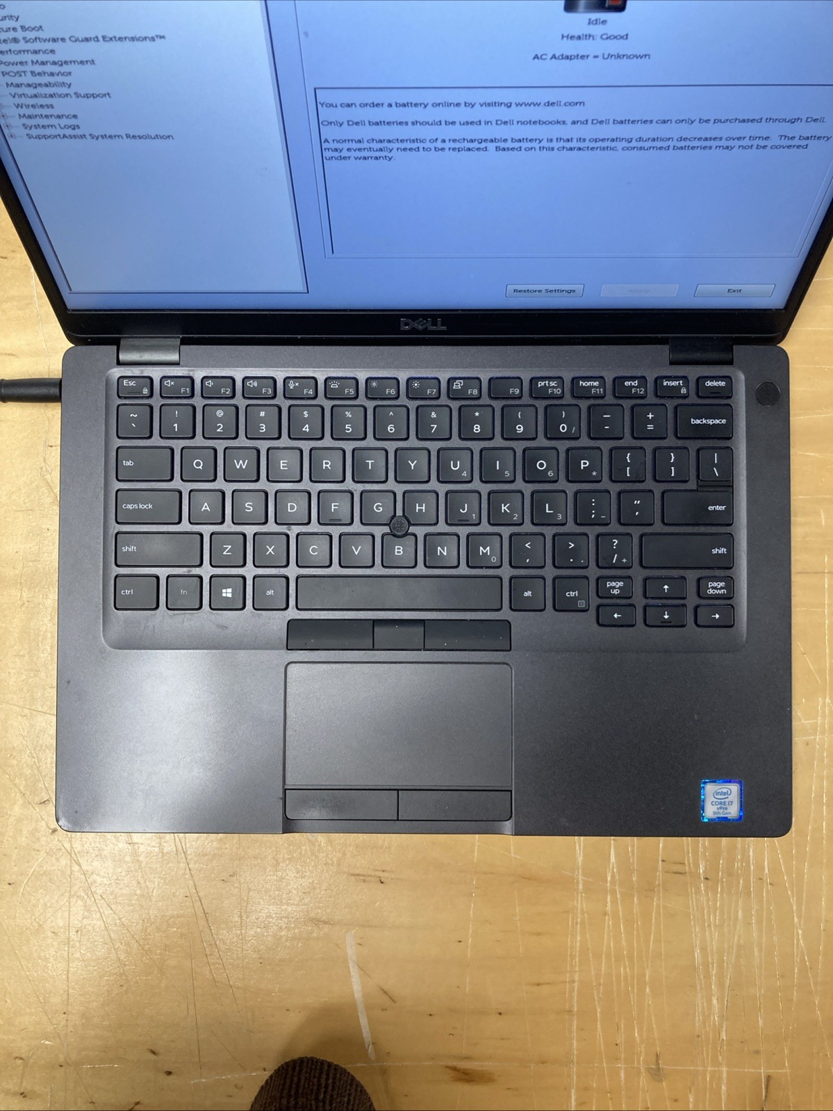 Dell Latitude 5401 14″ i7-9850H 8GB RAM No SSD No OS #2006