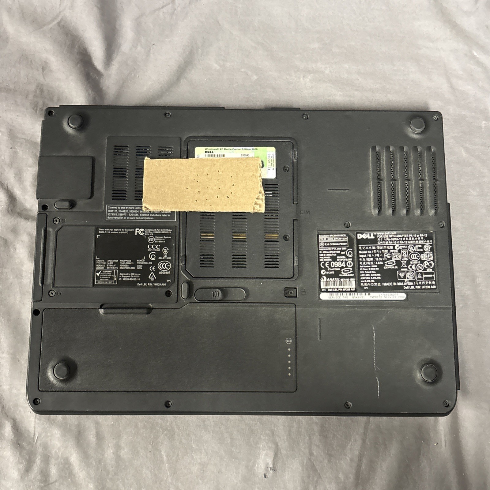 Dell Inspiron 6400 MM061 Intel Core Duo 06E8 1.66GHz 2 GB Ram No HDD READ