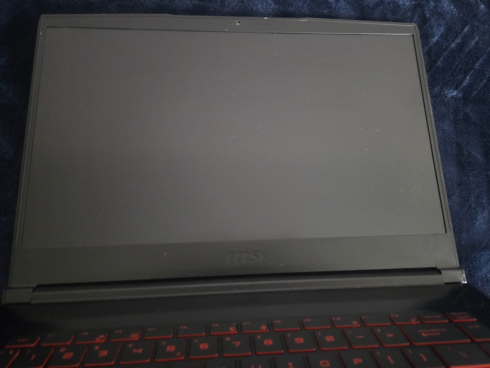 MSI Thin GF63 15.6” 144Hz 2.0 GHz i5-12450H NVIDIA RTX 2050 8GB Ram FOR PARTS