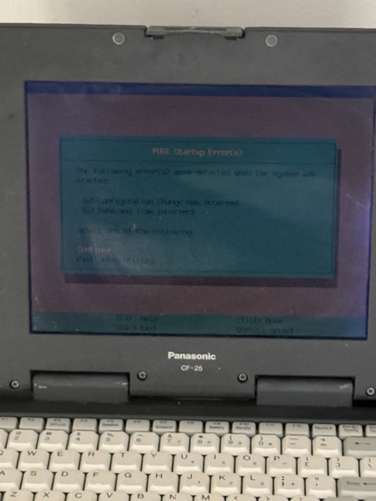 Vintage Panasonic Toughbook CF-25 Laptop | RGIS | Pentium MMX | Retro Gaming