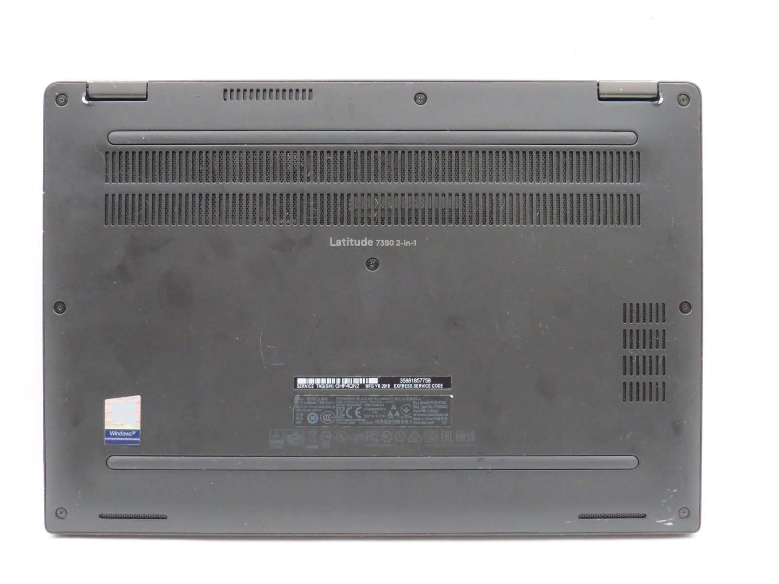 Dell Latitude 7390 2 in 1 | i5-8350U@1.7 | 8GB/256GB | 13″ Touch | No OS/AC/BATT