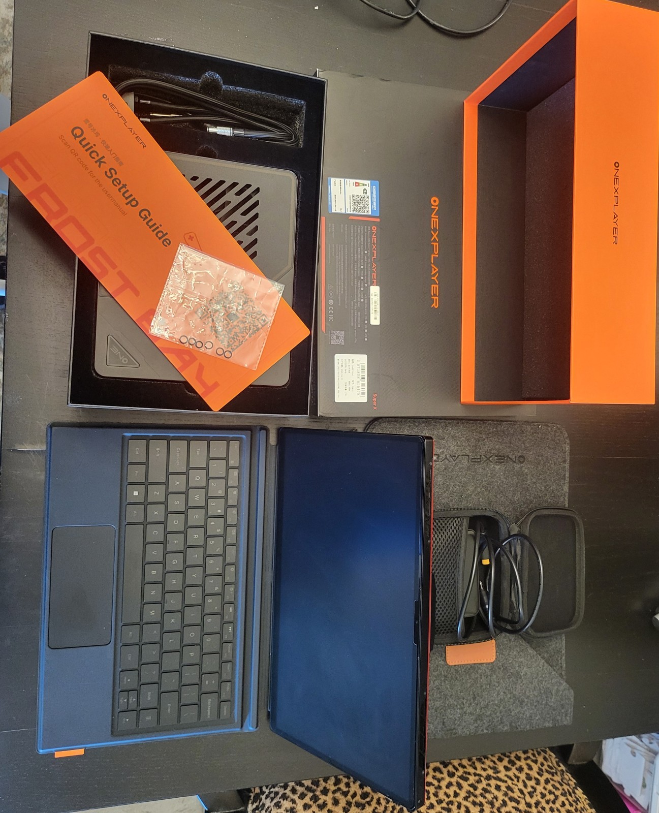 OneXPlayer Super X 14″AMD AI MAX+ 395 Laptop + Tablet 2-in-1 64GB+1TB Water cool