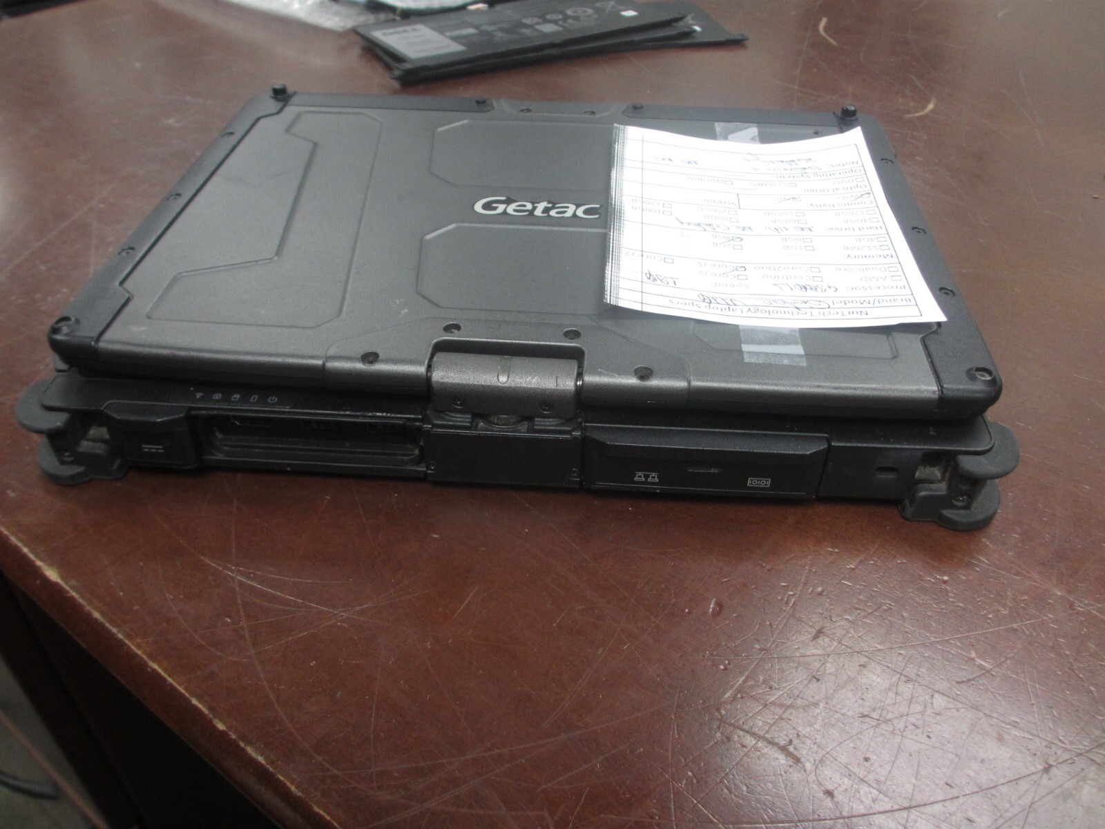 Getac V110 i5 4300U 1.90GHZ 8GB Web-Cam Laptop [NO HDD/CADDY/OS/AC/PEN]*missing
