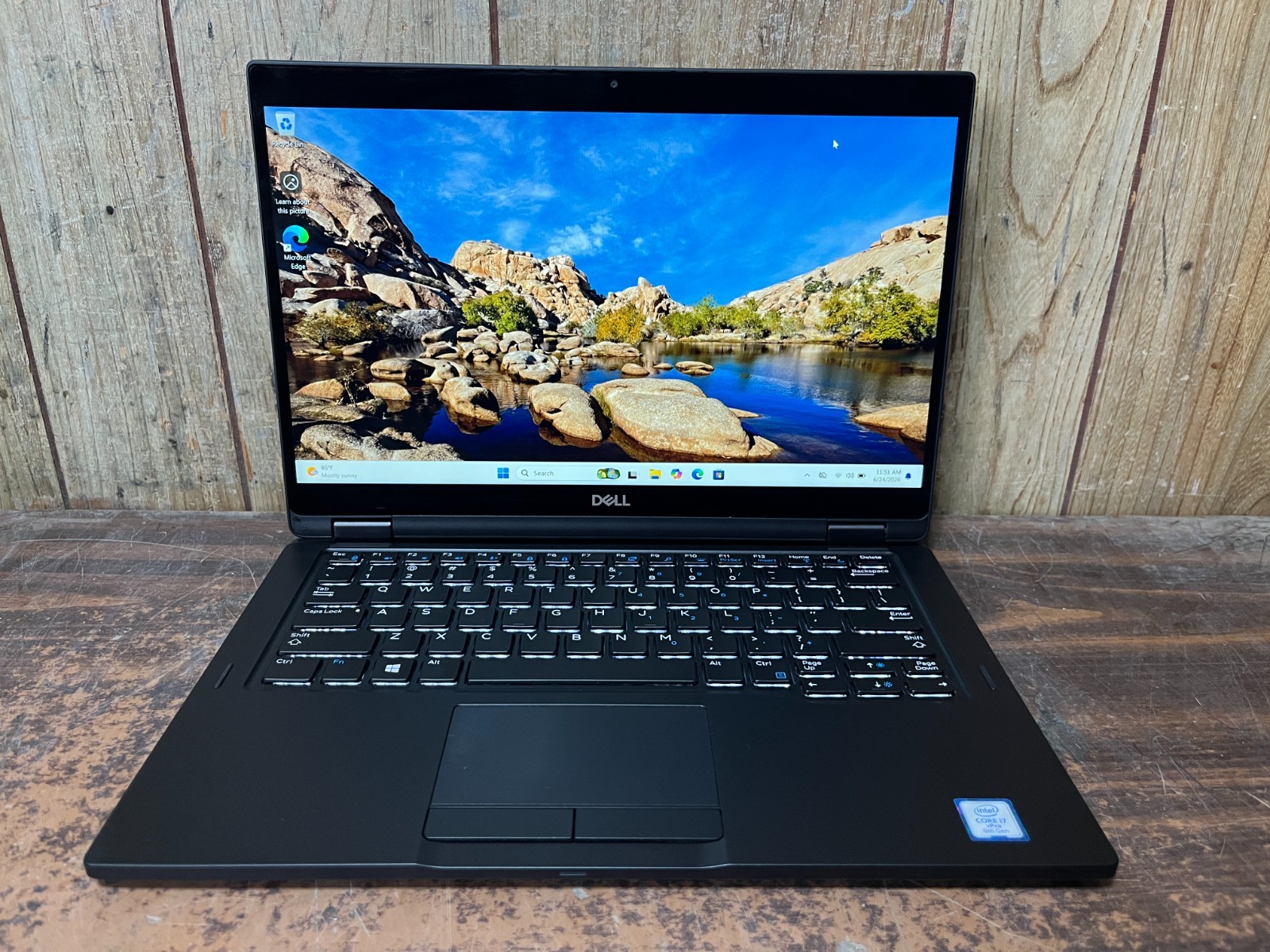 Dell Latitude 7390 13.3″ FHD Win11 Pro Laptop Touch 2N1 I7-8650U 512GB 16GB
