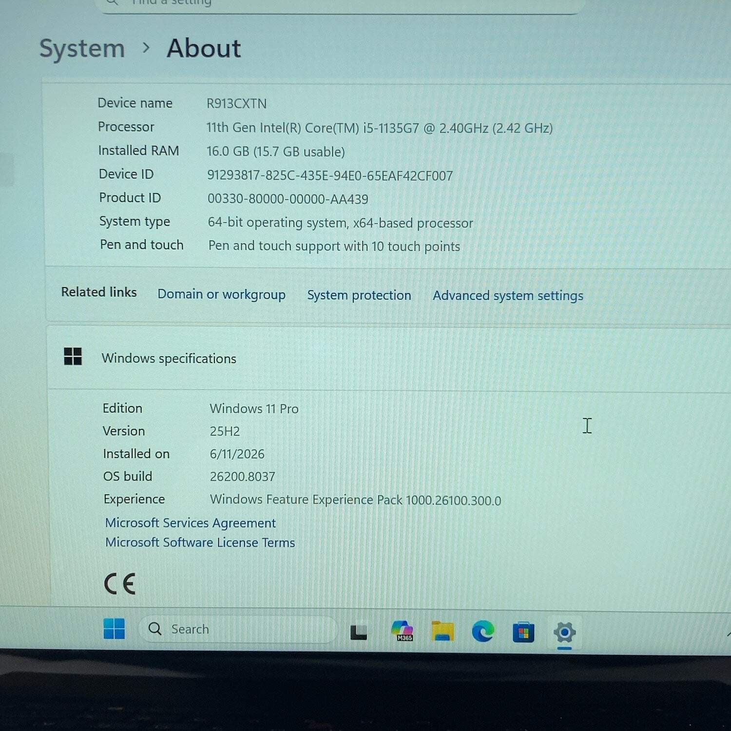 Lenovo ThinkPad L13 Gen 2 13.3″ i5-1135G7 2.4GHz 16GB RAM 256GB SSD