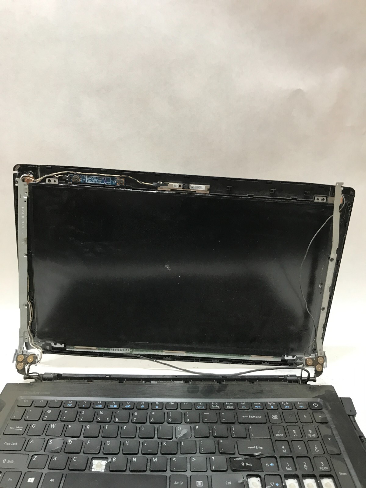 Acer Aspire V15 Black Edition VN7-593G-76SS Intel i7 7th Gen NO RAM GTX 1060 -DW