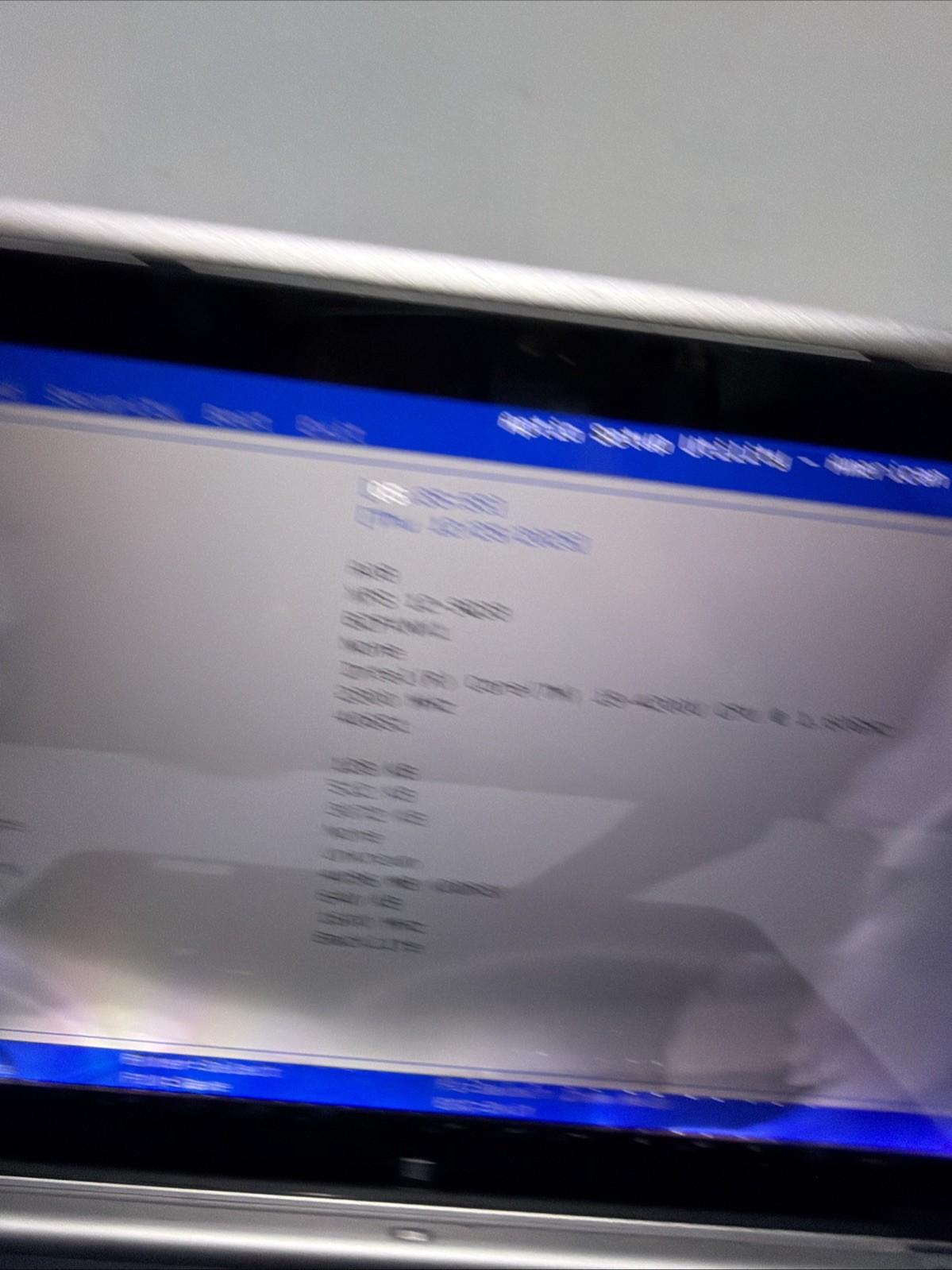 Dell XPS 12-9Q33 Laptop i5-4200u 4gb Ram No Drives Boots Bios Water DMG