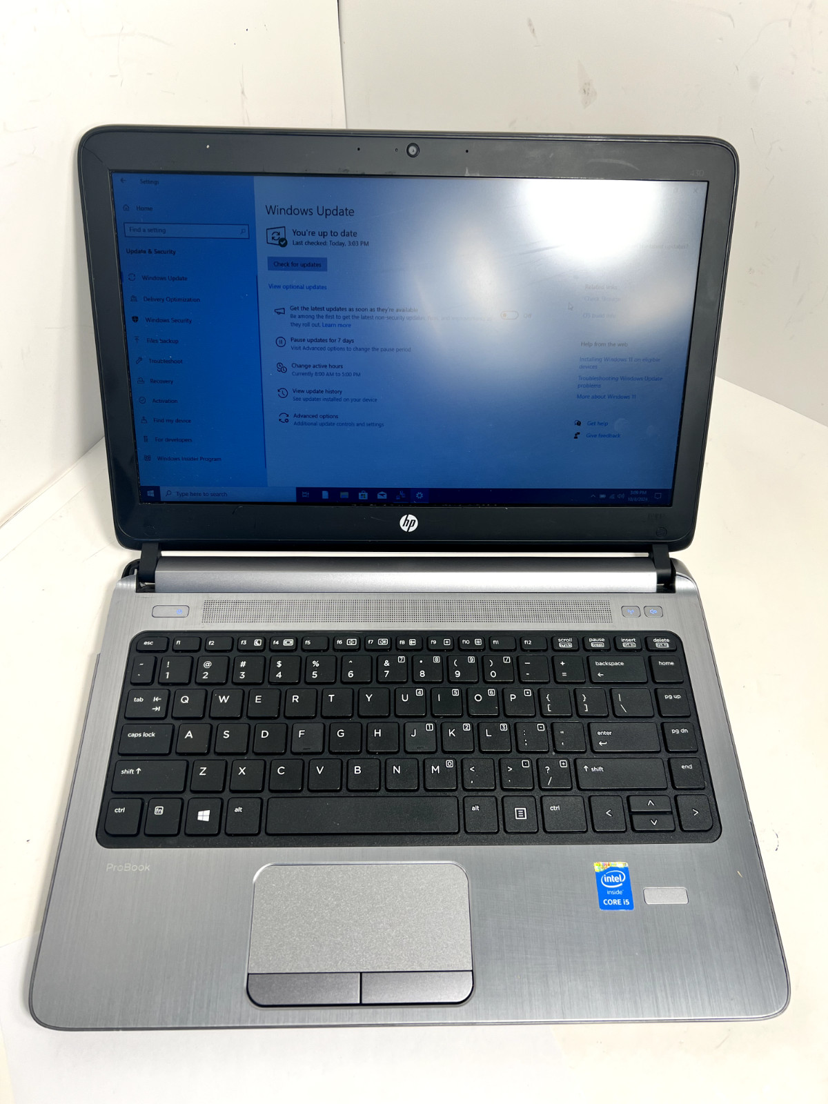 HP Probook 430 G2 13.2″ Intel Core i5-4210U 1.70 GHz 8GB RAM 500GB HDD Windows10