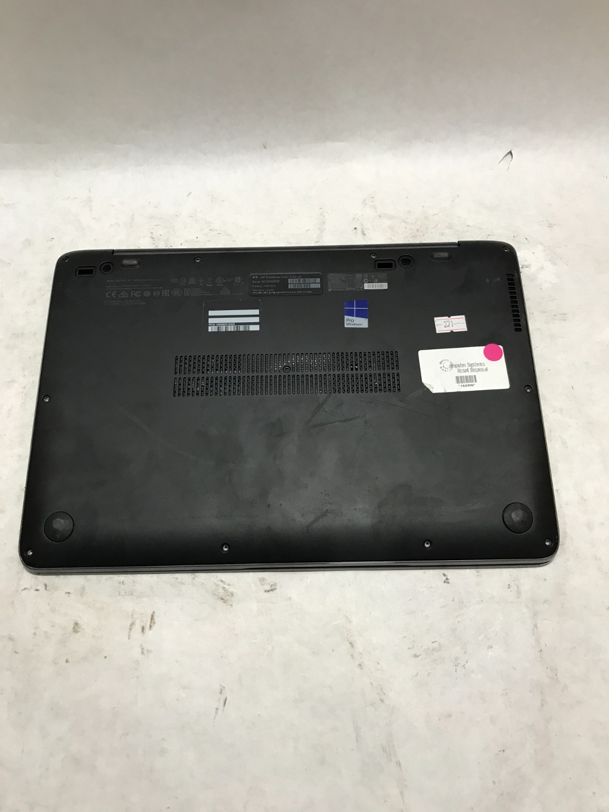 HP EliteBook Folio 1040 G2 14″ Intel Core i7 NO RAM NO HDD/OS For Parts READ -DW