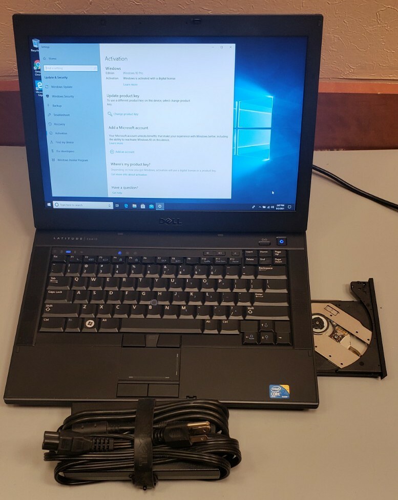 Dell Latitude E6410 Core i7 M620 2.67GHz 4GB RAM 500GB NVIDIA BLUETOOTH 1440×900