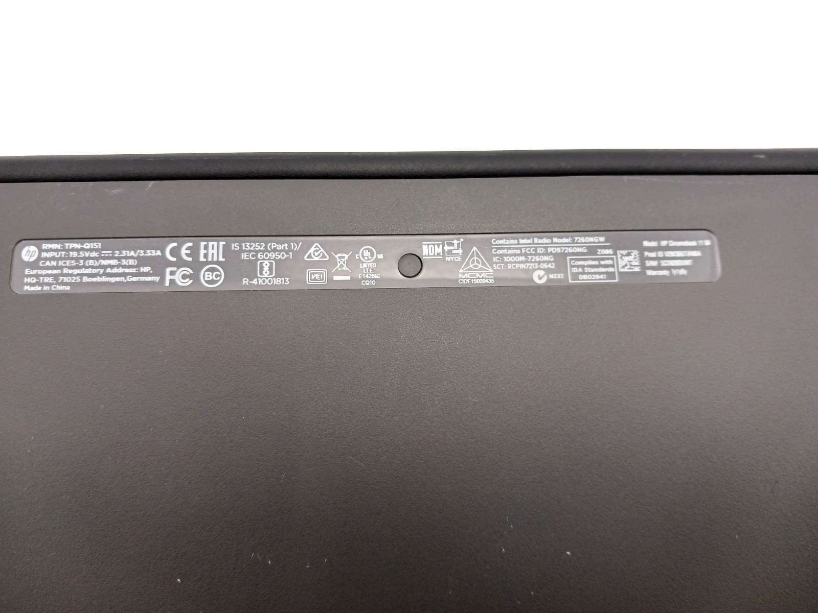 HP Chromebook 11 G4 Education Focused Laptop 11.6-inch Intel N2840 2 GB – WORKS