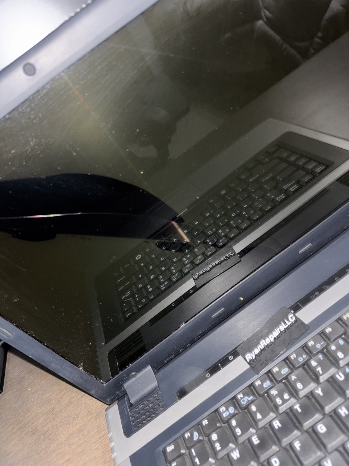 Vintage Nobilis N5017 X72IA6 Laptop Broken Screen