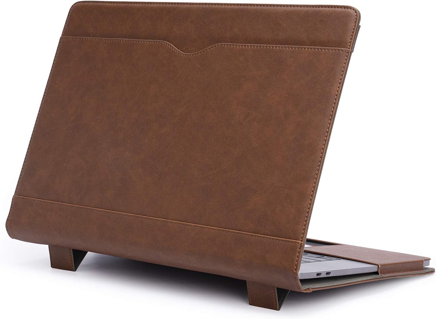 MacBook Pro Leather Case 16 inch 2019 2020 A2141 with Touch ID Laptop Sleeve