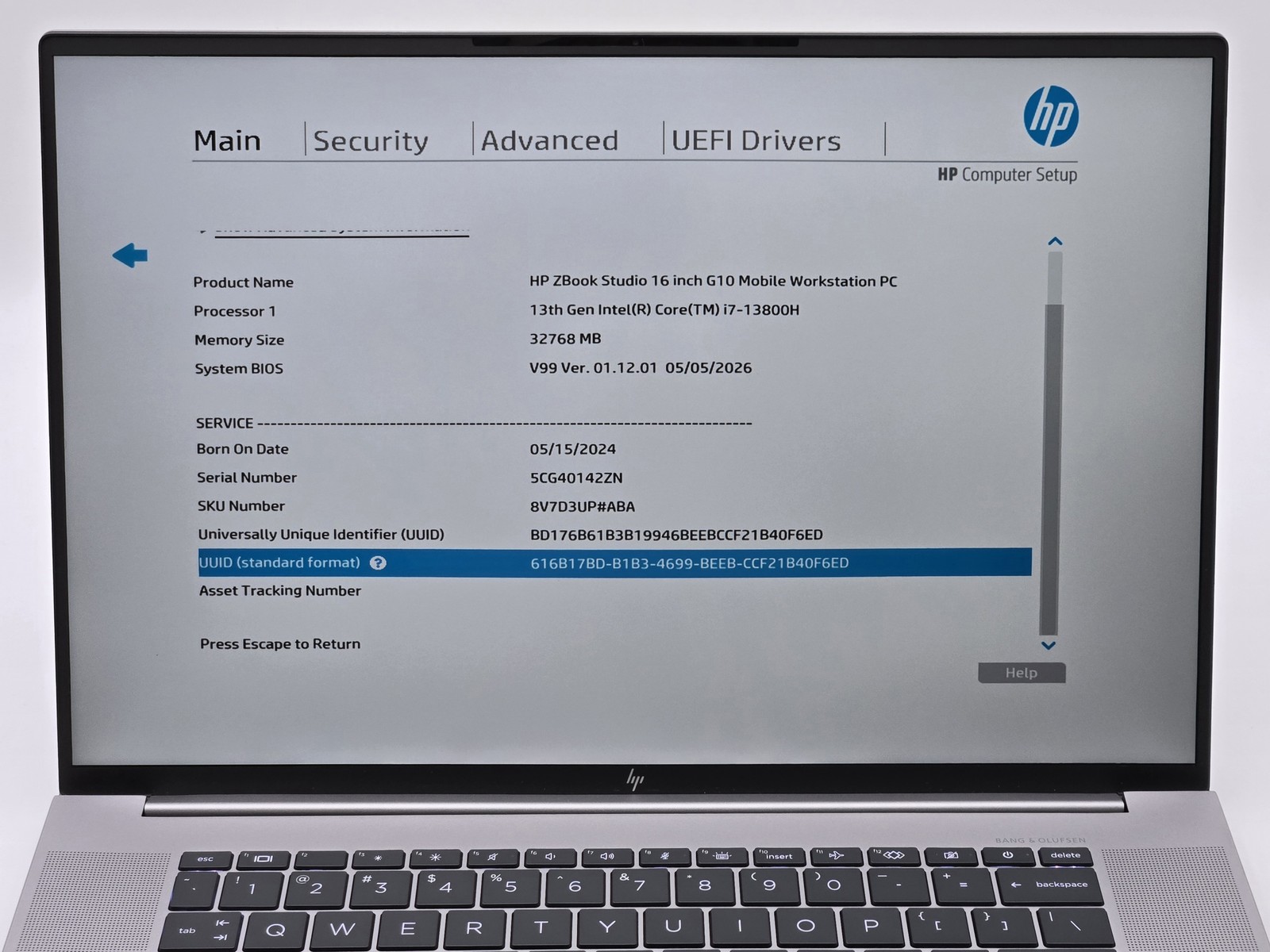 HP ZBook Studio G10 16″ UHD+ 4K+ 13TH I7-13800H 512GB SSD 32GB W11P RTX A1000