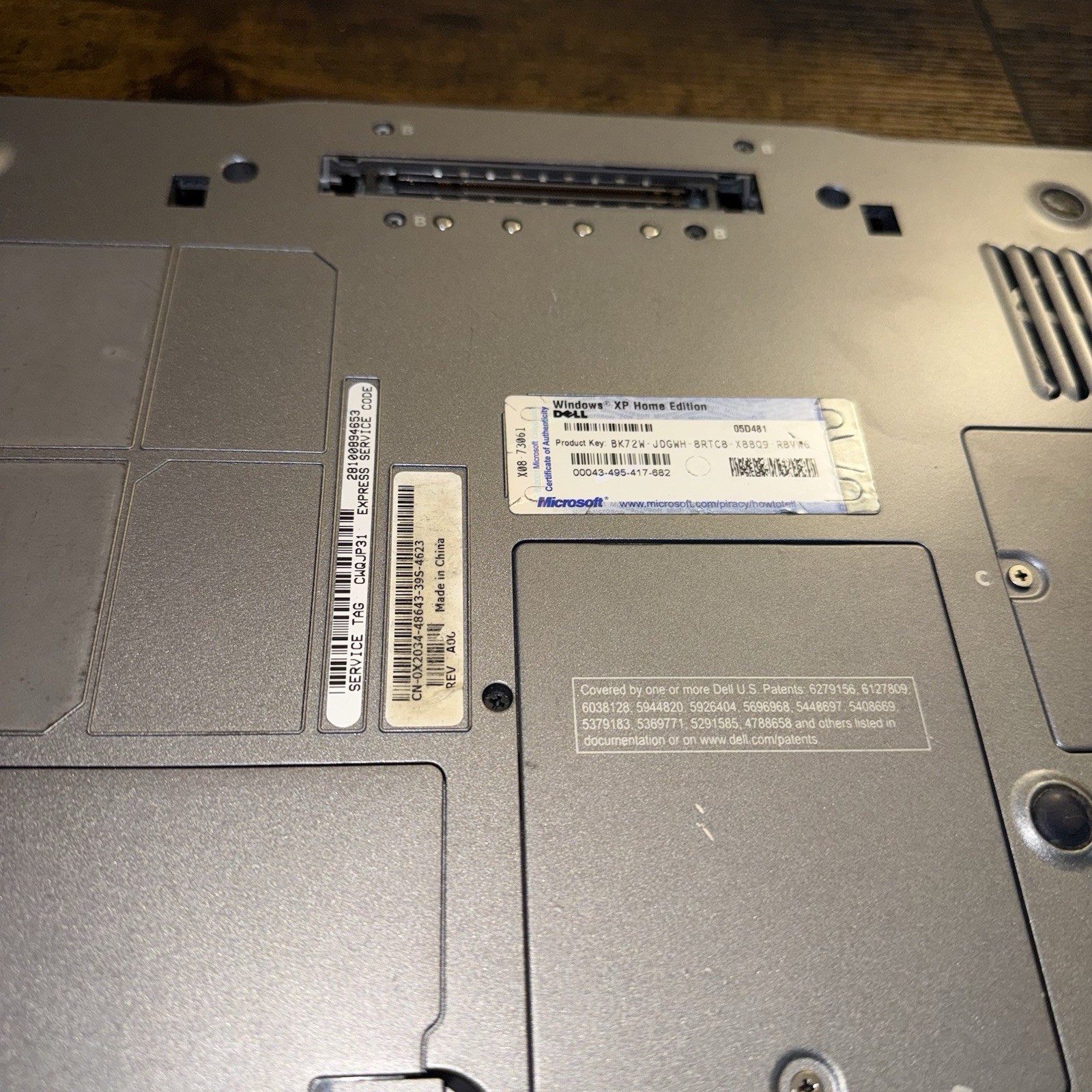 Dell Latitude D600 14″ 1.40GHz/64GB SSD/1GB/Serial/Parallel/ATI GPU/XP Untested