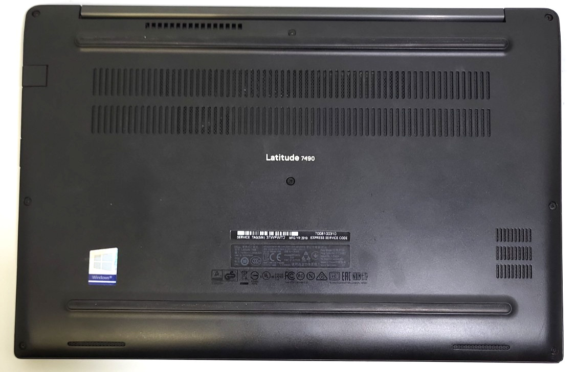 Dell Latitude 7490 Core i5-7300U 2.6Ghz 16GB Ram 128GB SSD Windows 11 Pro