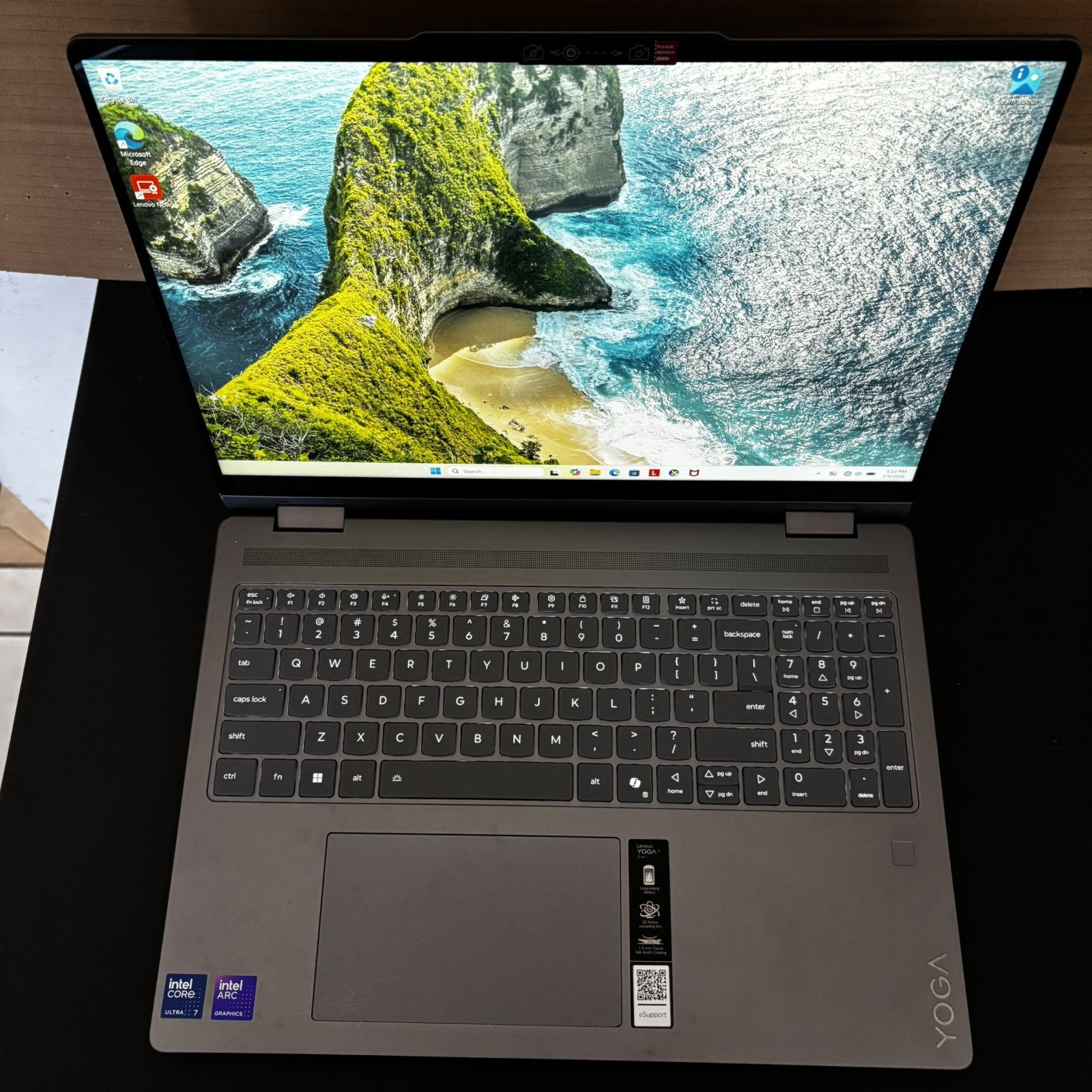 Lenovo Yoga 7 16″ 2-in-1 – Ultra 7 256V, 16GB Ram, 1TB SSD, W11H