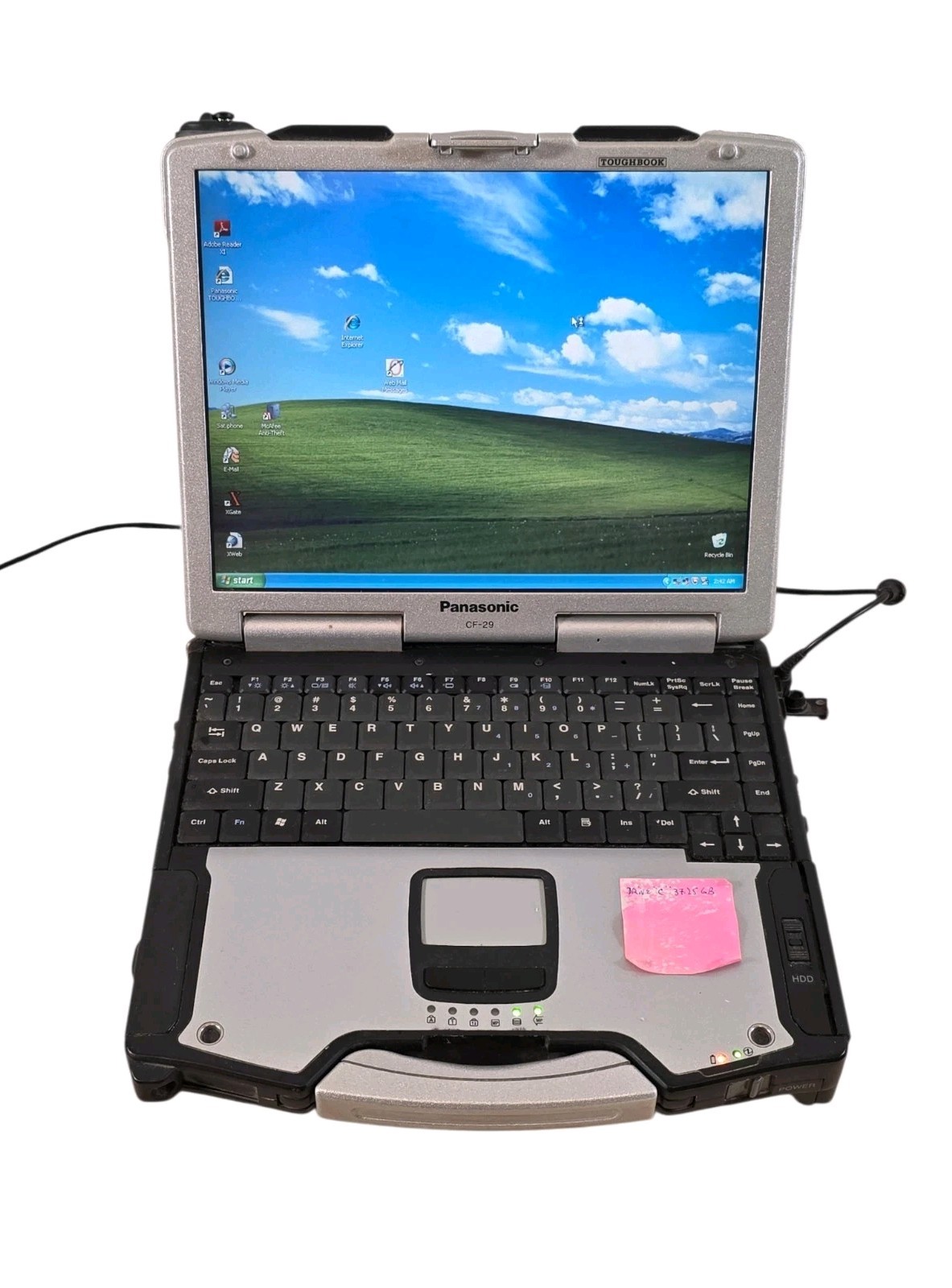 Panasonic Toughbook CF-29 13.3in. (Works When Plugged In) Needs Battery,,,Read..
